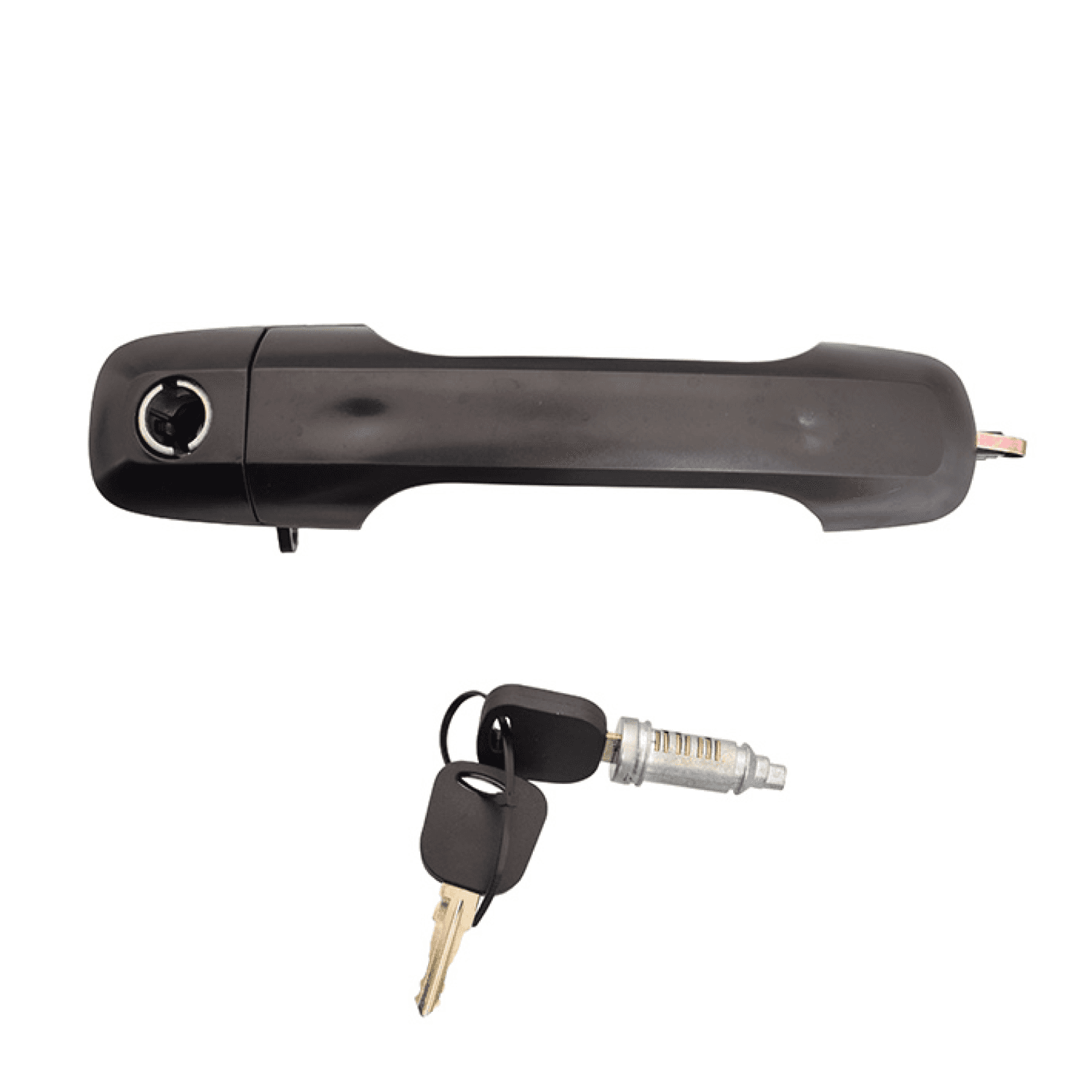 Manija Exterior Ford Ikon Sedan 2008-2012 Con Hoyo Lisa Negra Plastico Wk Izquierdo Delantera Hushan