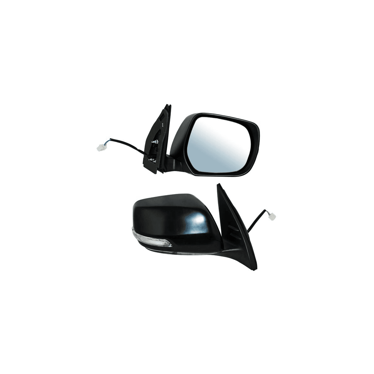 Espejo Toyota Land Crusier 2016-2019 Electrico Para Pintar Con Direccional Derecho
