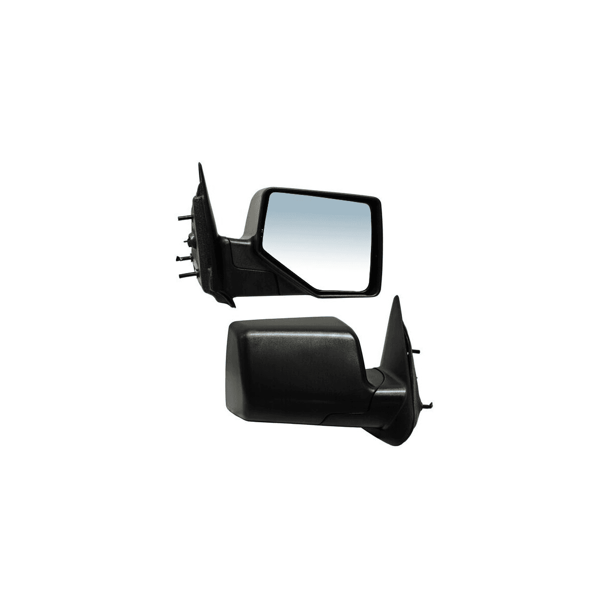Espejo Ford Ranger 2010-2012 Sin Control Negro Chino Derecho