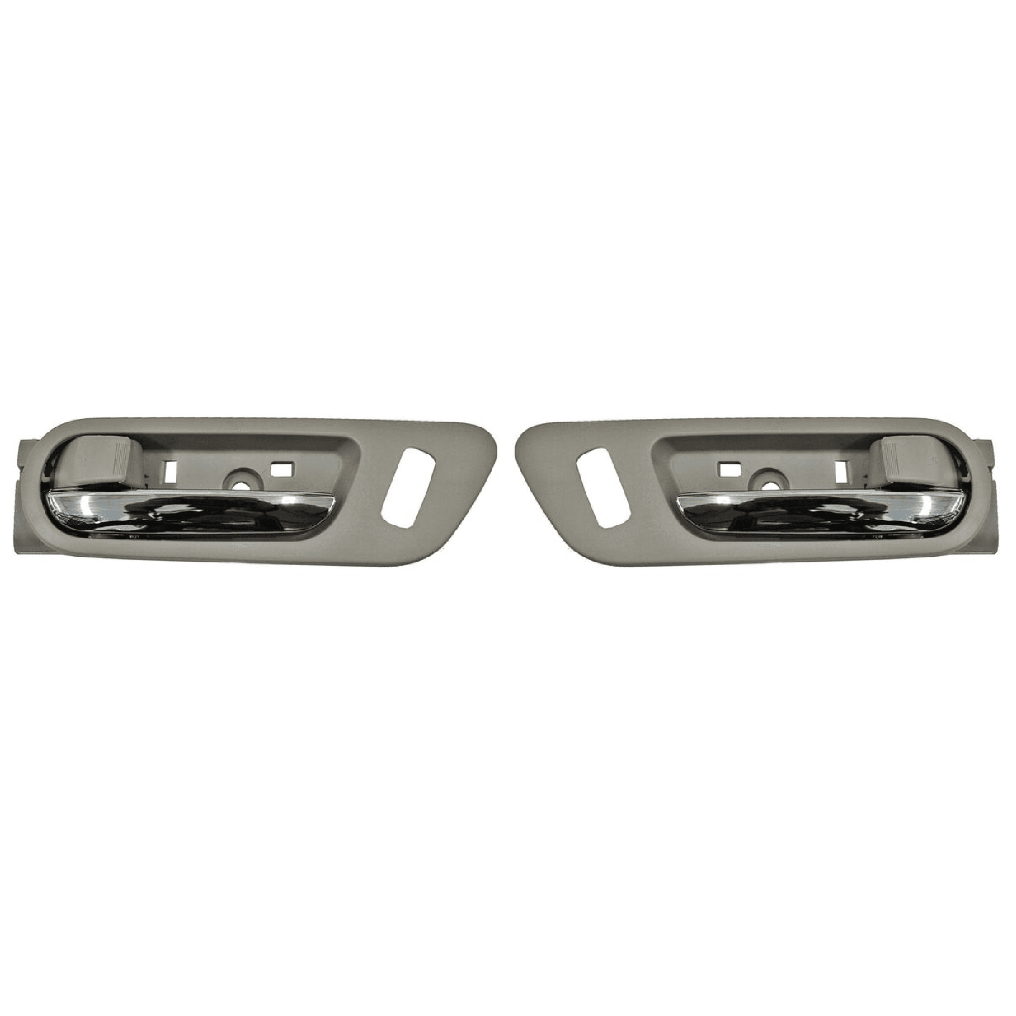 Par Manijas Interiores Mazda Cx9 2007-2015 Plastico Beige/ Cromo Delantera