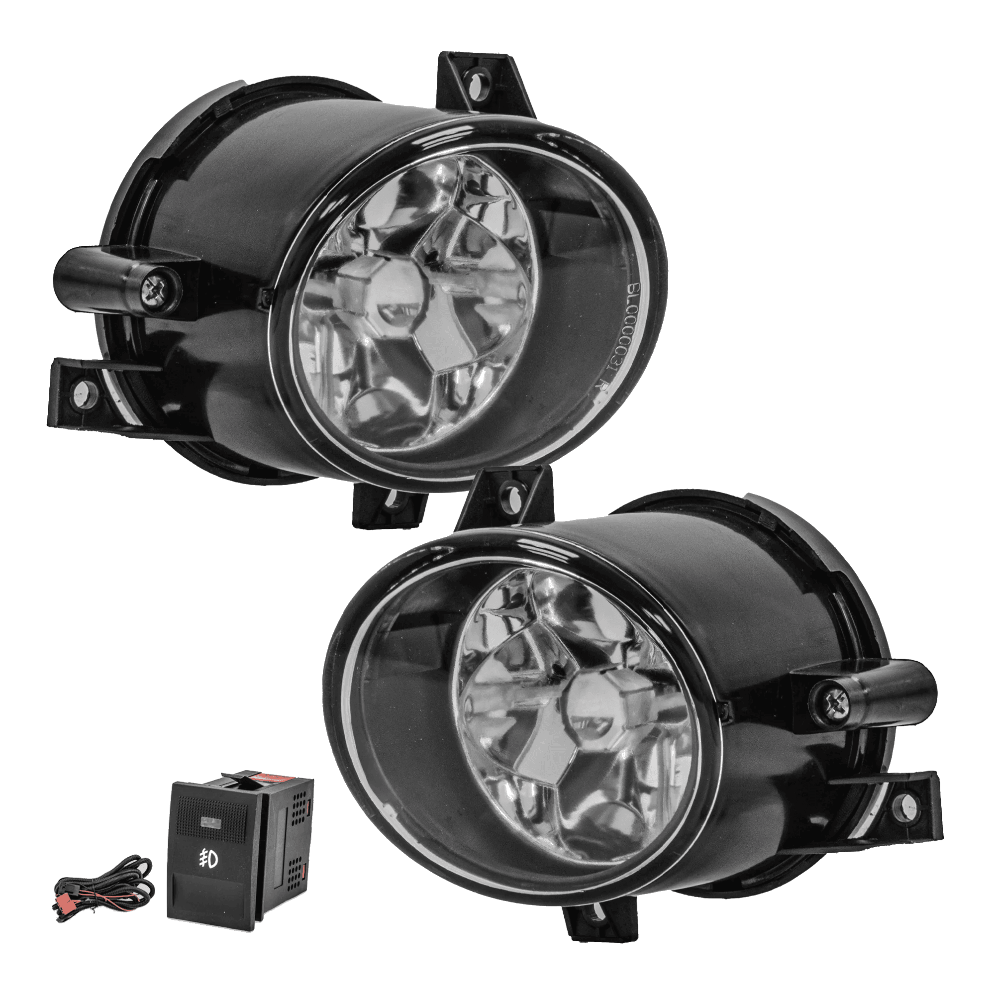 Kit faros niebla Volkswagen Pointer 2006-2009 con arnes switch oem y focos