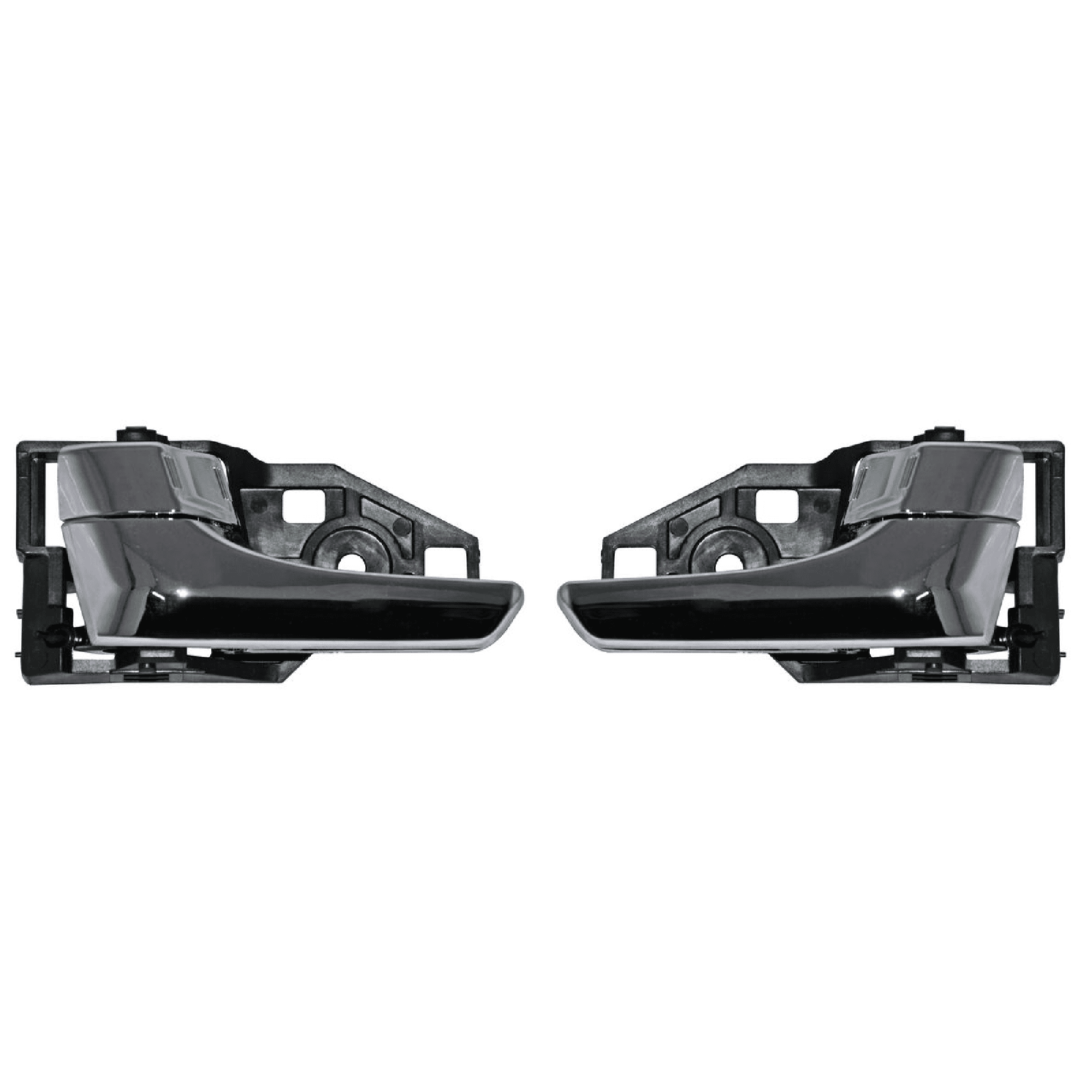 Par Manijas Interiores Toyota Hilux 2016-2022 Cromada Delantera/Trasera Plastico