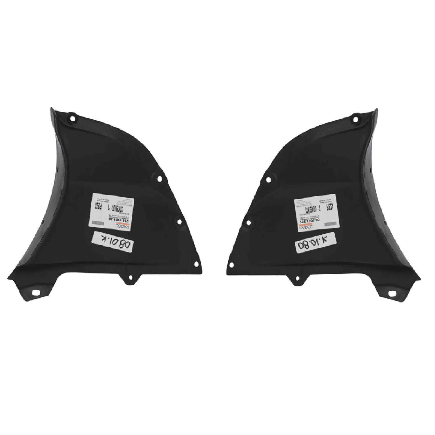 Par Tolvas Salpicadera Seccion Delantera Mazda 3 2.5 Sedan 2019-2025