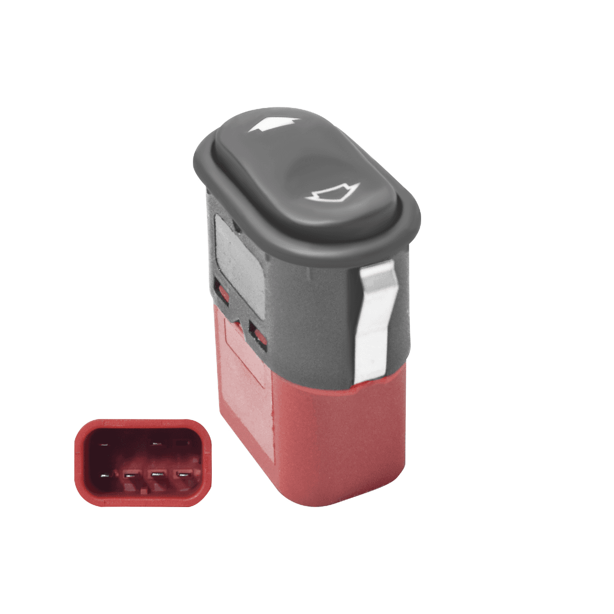 Control Electrico De Elevador Ford Ecosport 2004-2007 6 Pines 1 Tecla Negro 12V Derecha Delantera/Trasera Delantera Manijauto
