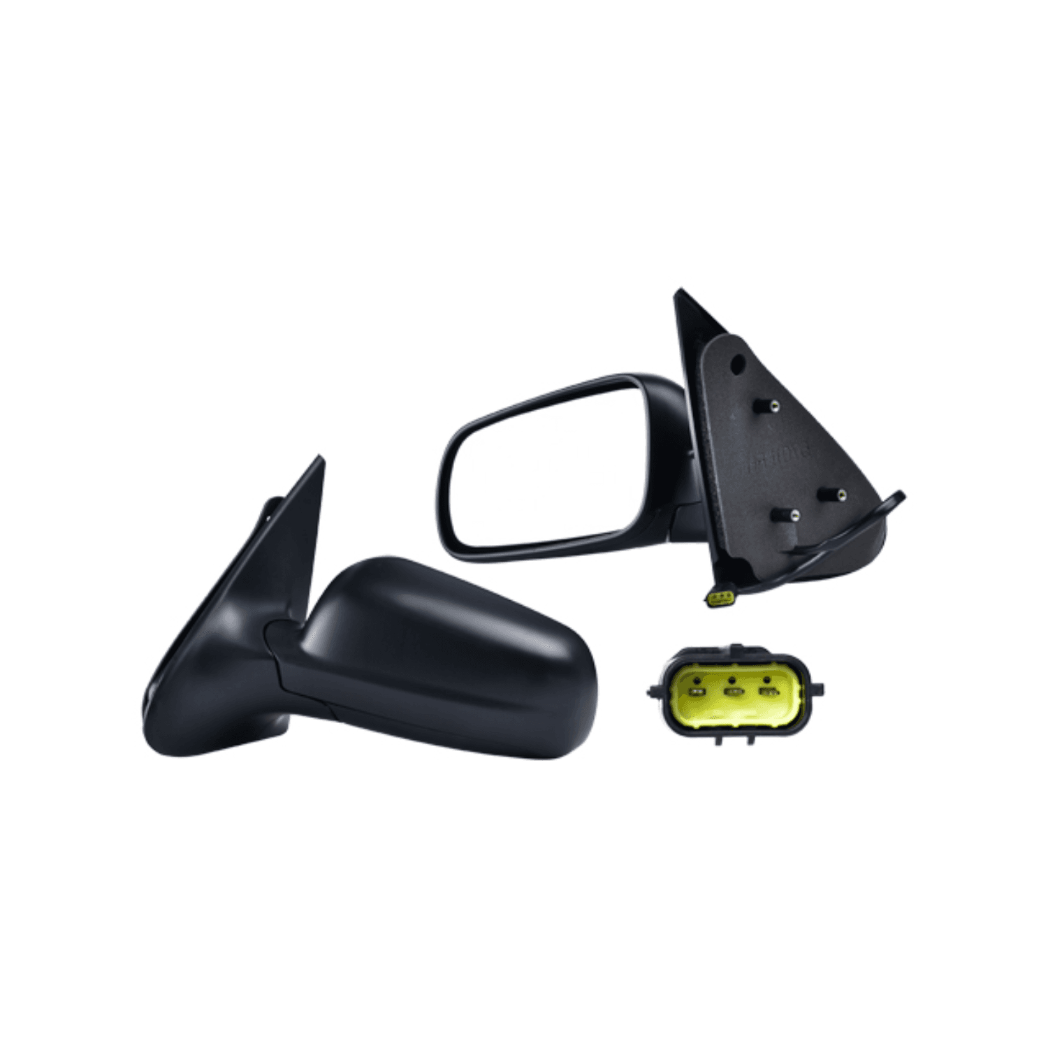 Espejo Izquierdo Corrugado Volkswagen Pointer Base 1.8 Sedan / Volkswagen Pointer Trendline 1.8 Sedan 2000-2009