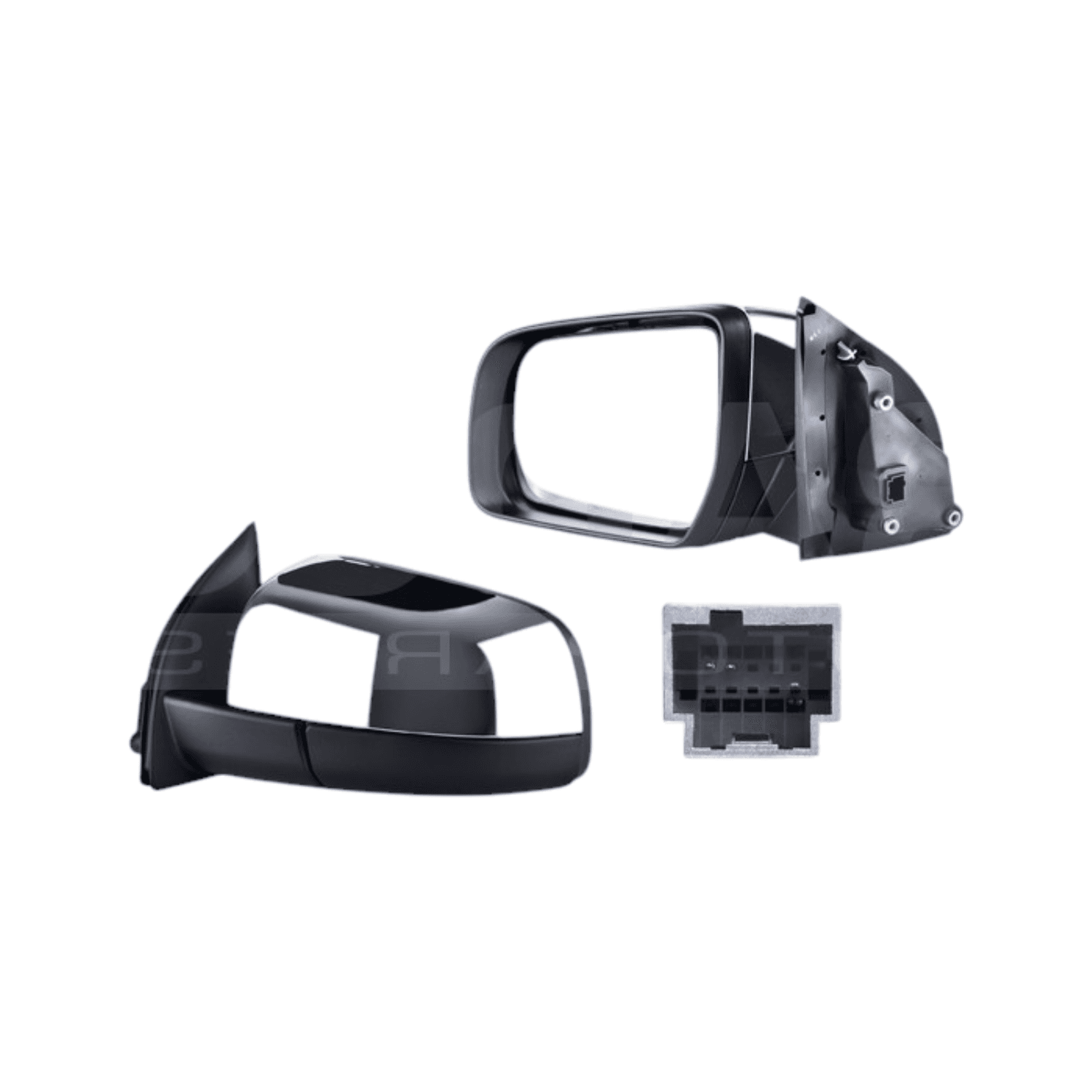 Espejo Derecho Cromado / Cromado 3 Pines Ford Ranger Lariat 2.3 4P / Ford Ranger Xlt 2.3 4P / Ford Ranger Lariat 2.5 4P / Ford Ranger Xlt 2.5 4P 2013-2020