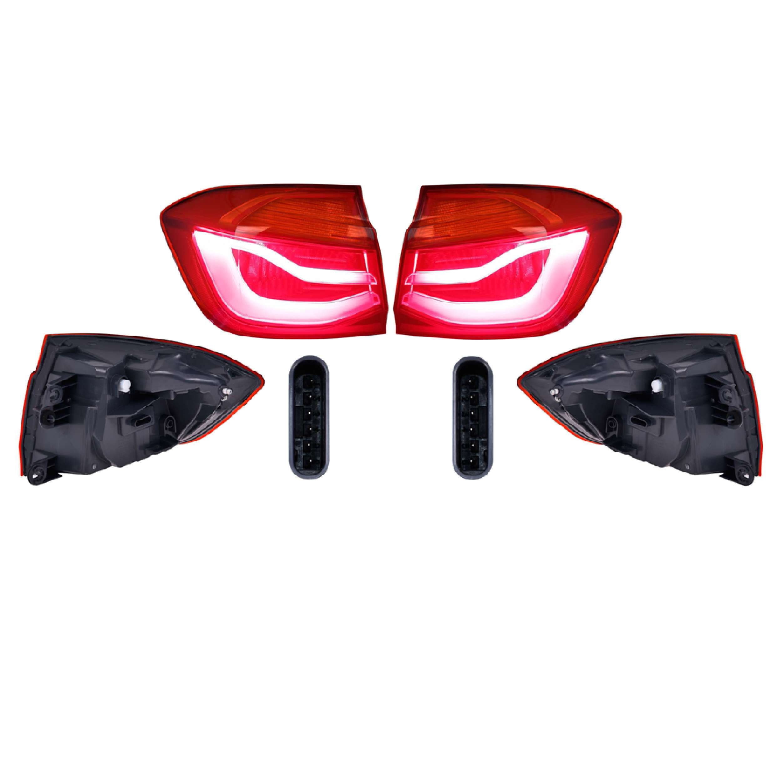 Par Calaveras Exteriores Leds Bmw Serie 3 Sedan 2016-2018 Depo