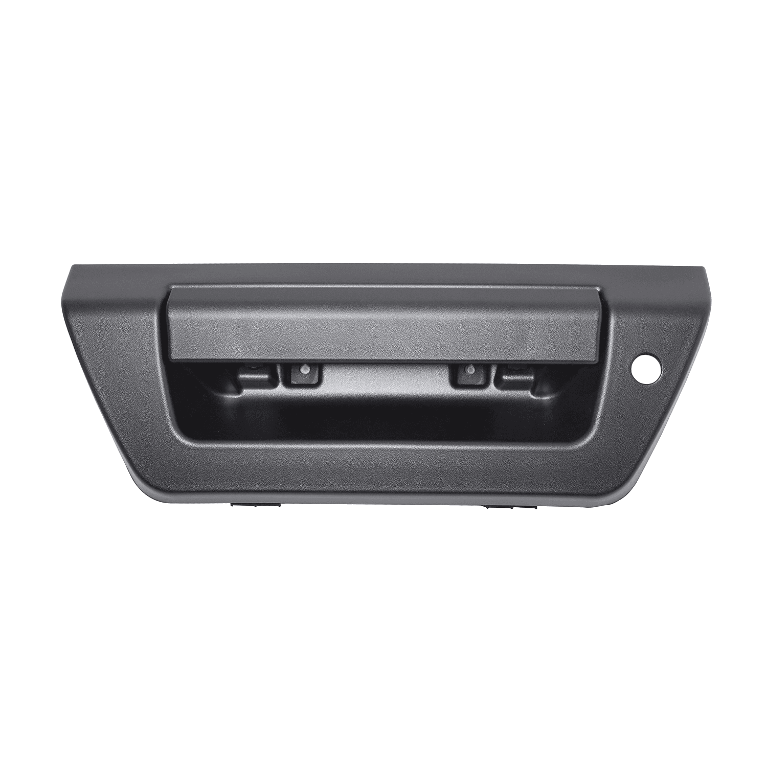 Manija De Tapa Ford F-150 2015-2017 Con Hoyo Para Luz Led Sin Camara Corrugada Negra Plastico Tapa Caja Trasera Hushan