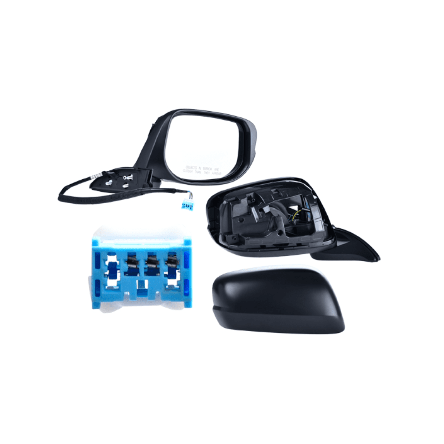 Espejo Derecho 3 Pines Honda Fit Ev 1.5 4P / Honda Fit Base 1.5 4P / Honda Fit Sport 1.5 4P / Honda Fit Dx 1.5 4P / Honda Fit Lx 1.5 4P / Honda Fit Ex 1.5 4P 2009-2014