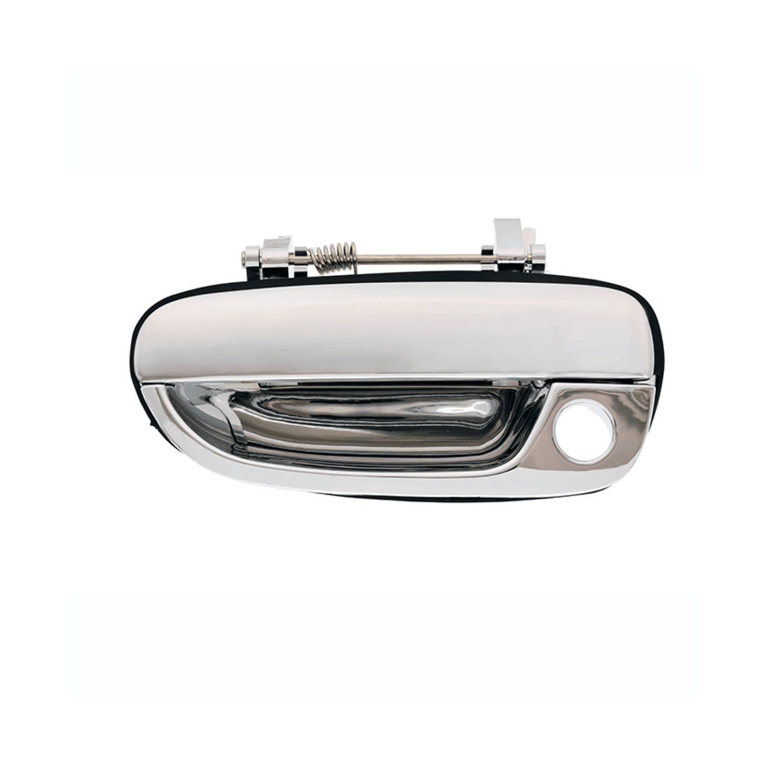 Manija Exterior Hyundai Accent 2000-2006 Con Hoyo Para Llave Cromada Plastico Izquierdo Delantera Hushan