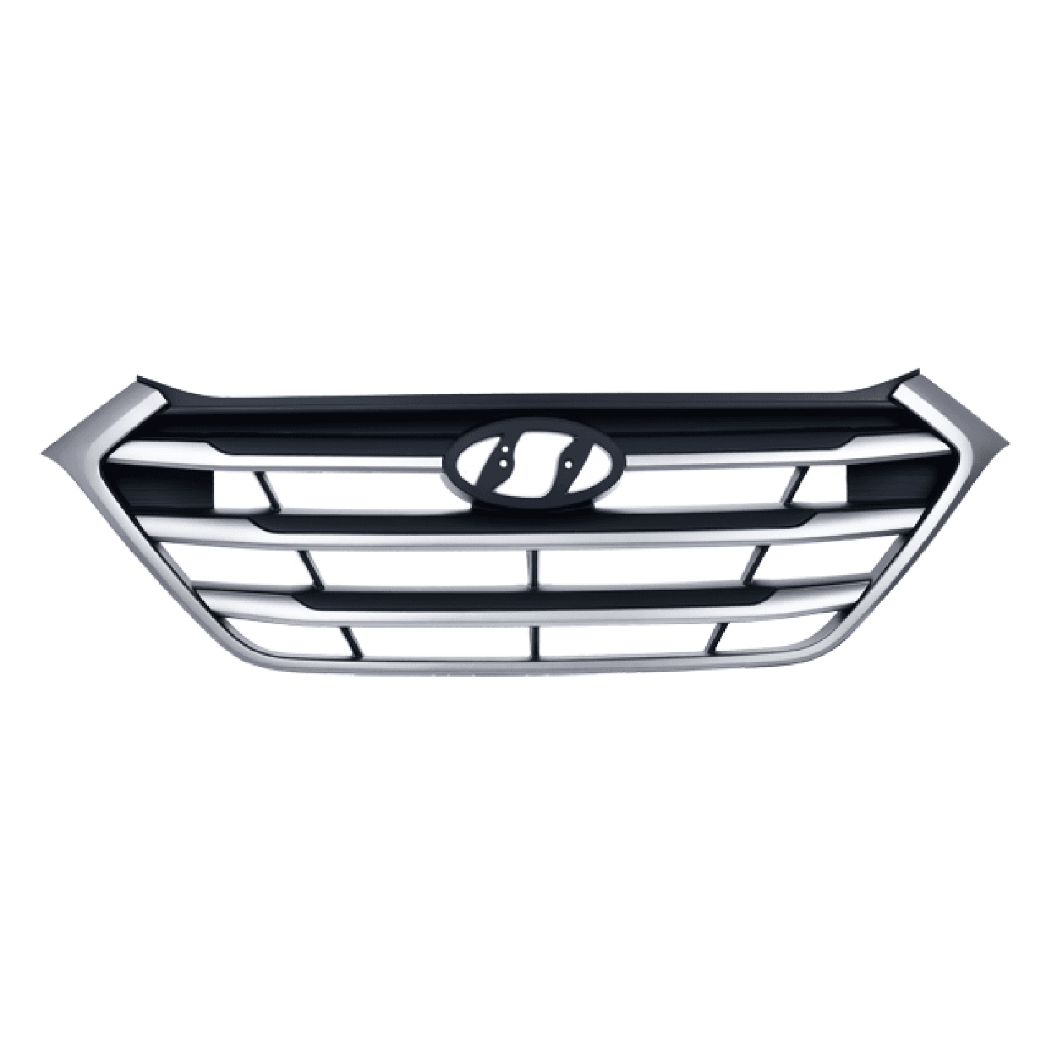Parrilla Filo Plata P/Hyundai Tucson 2016-2017