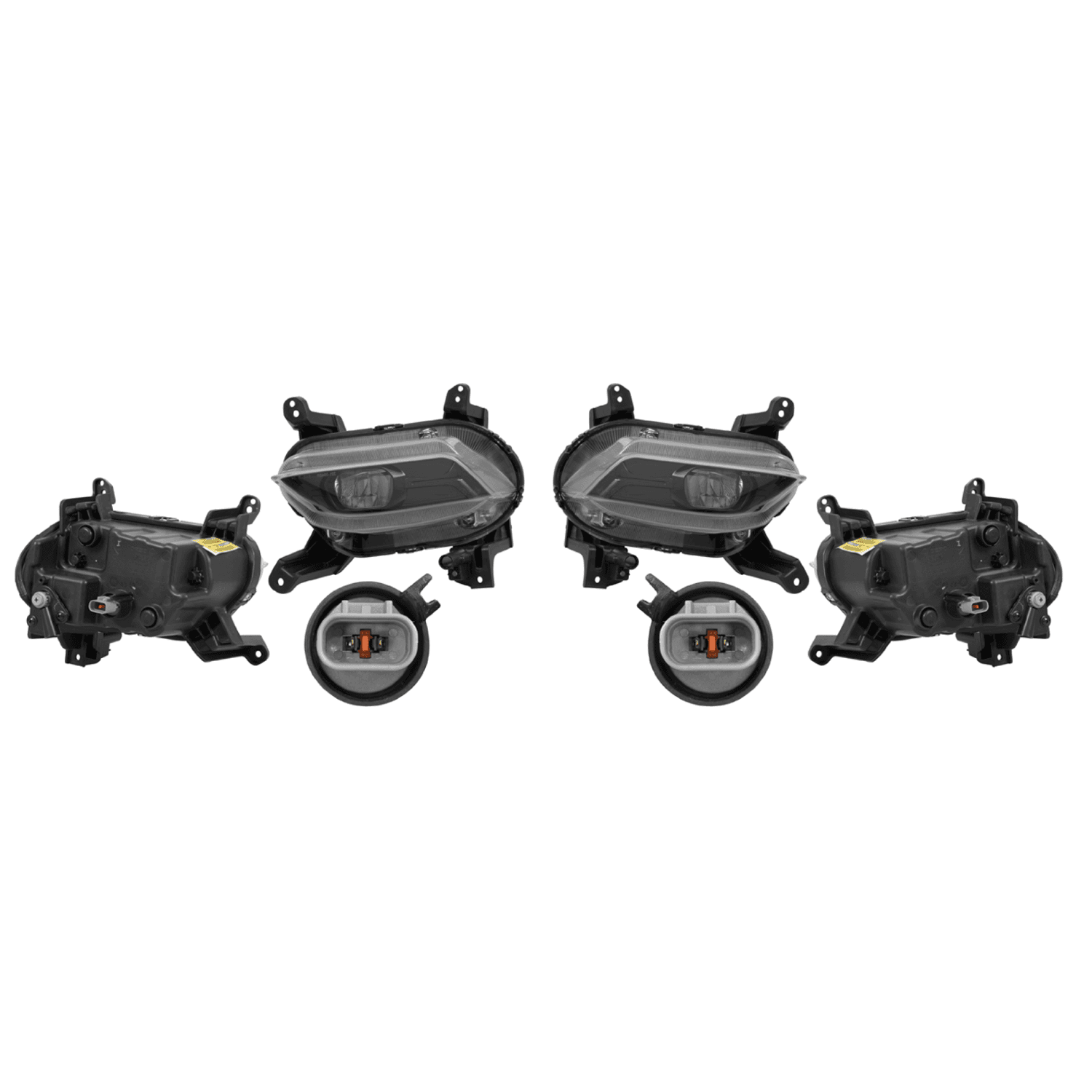 Par Faros Niebla Full Led P/Hyundai Santa Fe Limited 2019-2020 Depo