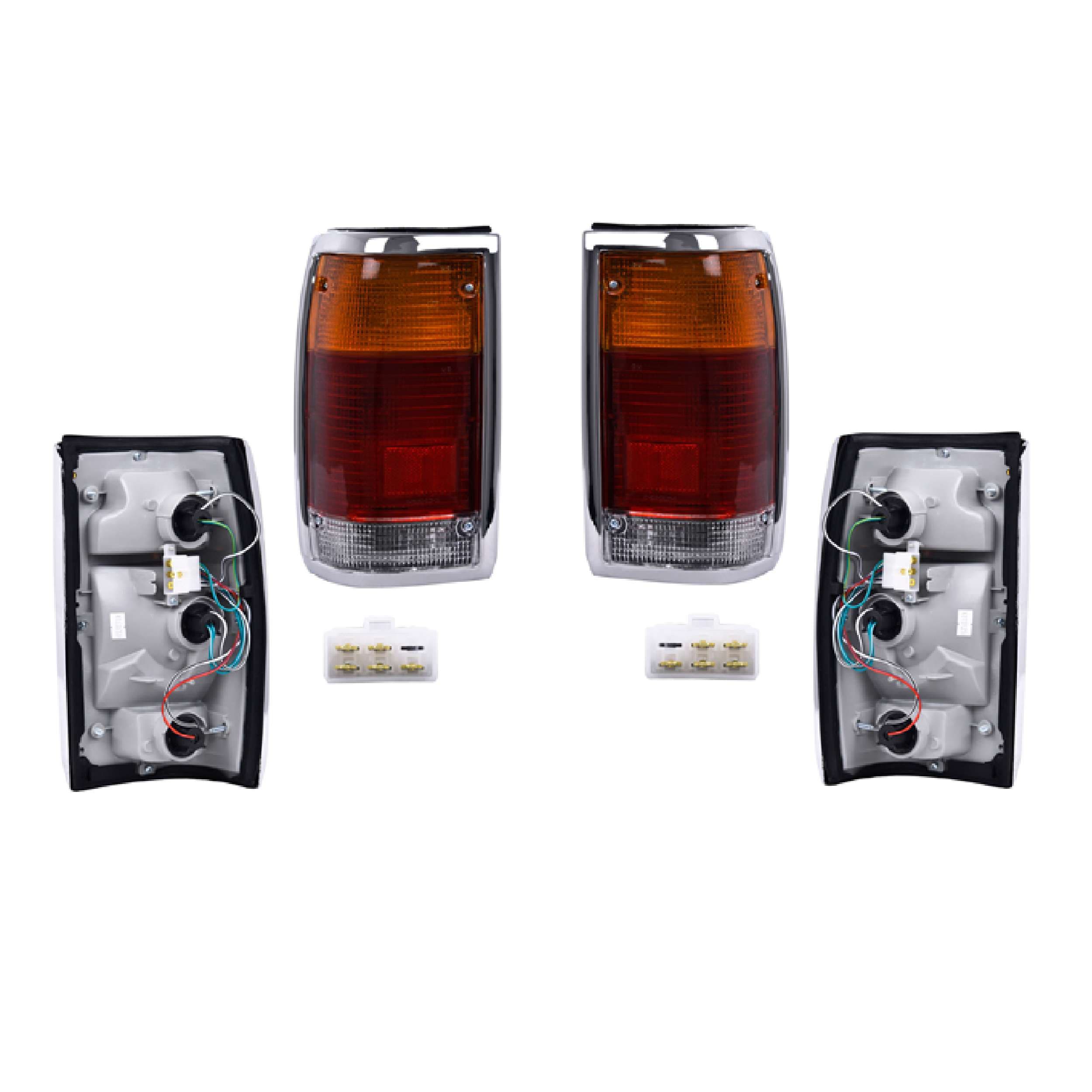 Par Calaveras Filo Cromo Mazda Pickup 1986-1993 Depo