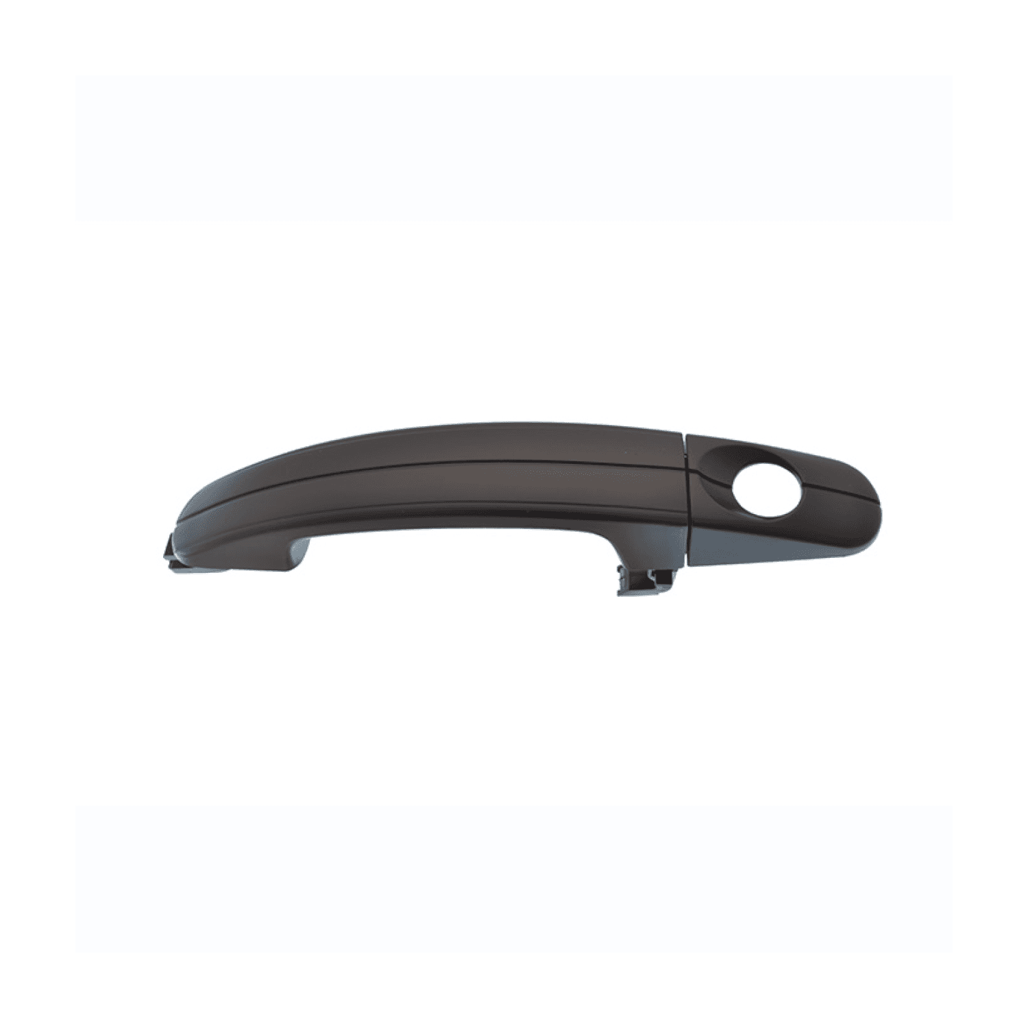 Manija Exterior Ford Escape 2013-2019 Con Hoyo Para Llave Lisa Para Pintar Negra Plastico Izquierdo Delantera Hushan