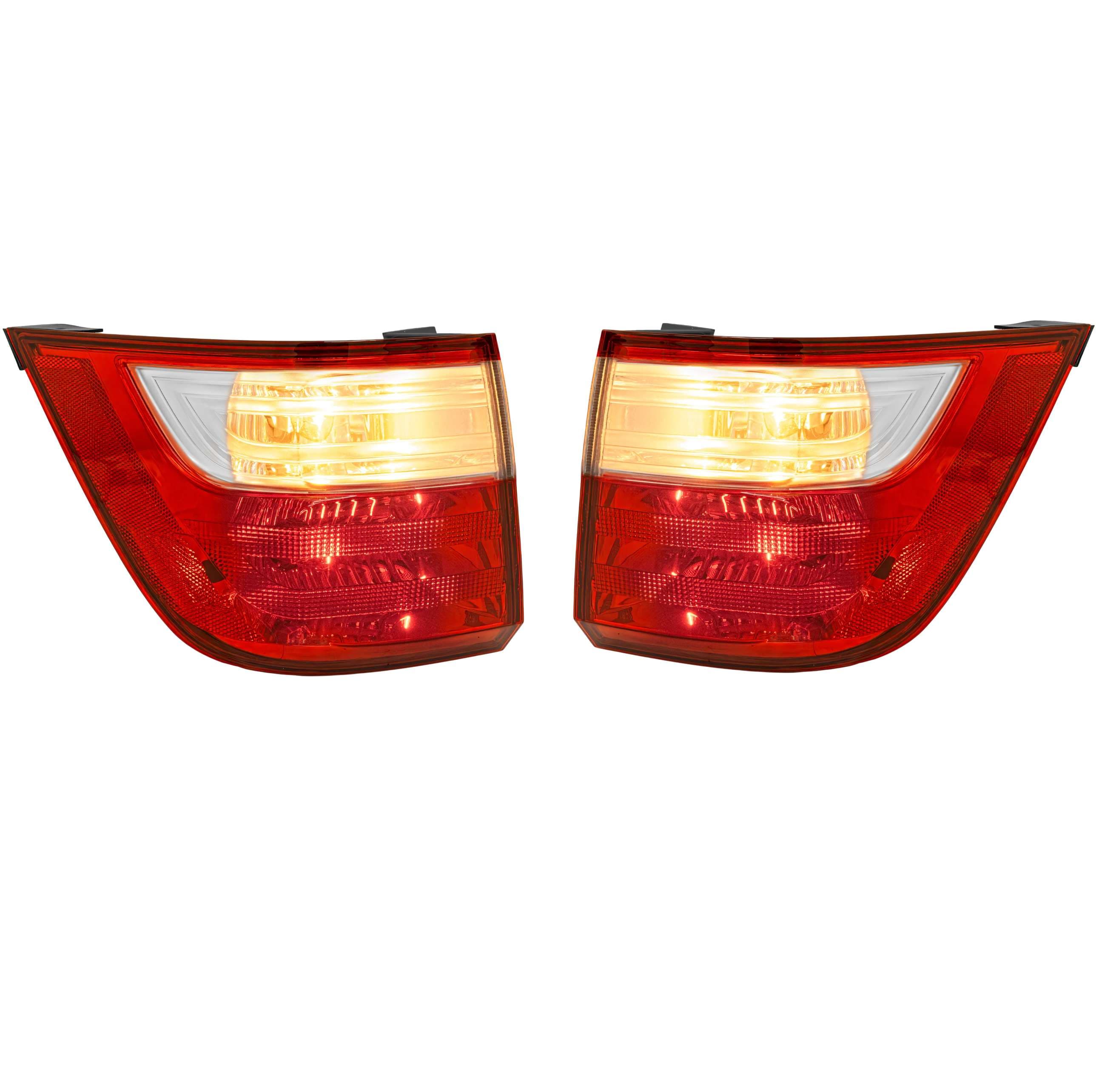 Par Calaveras Exteriores Honda Honda Odyssey 2011-2013 Con focos
