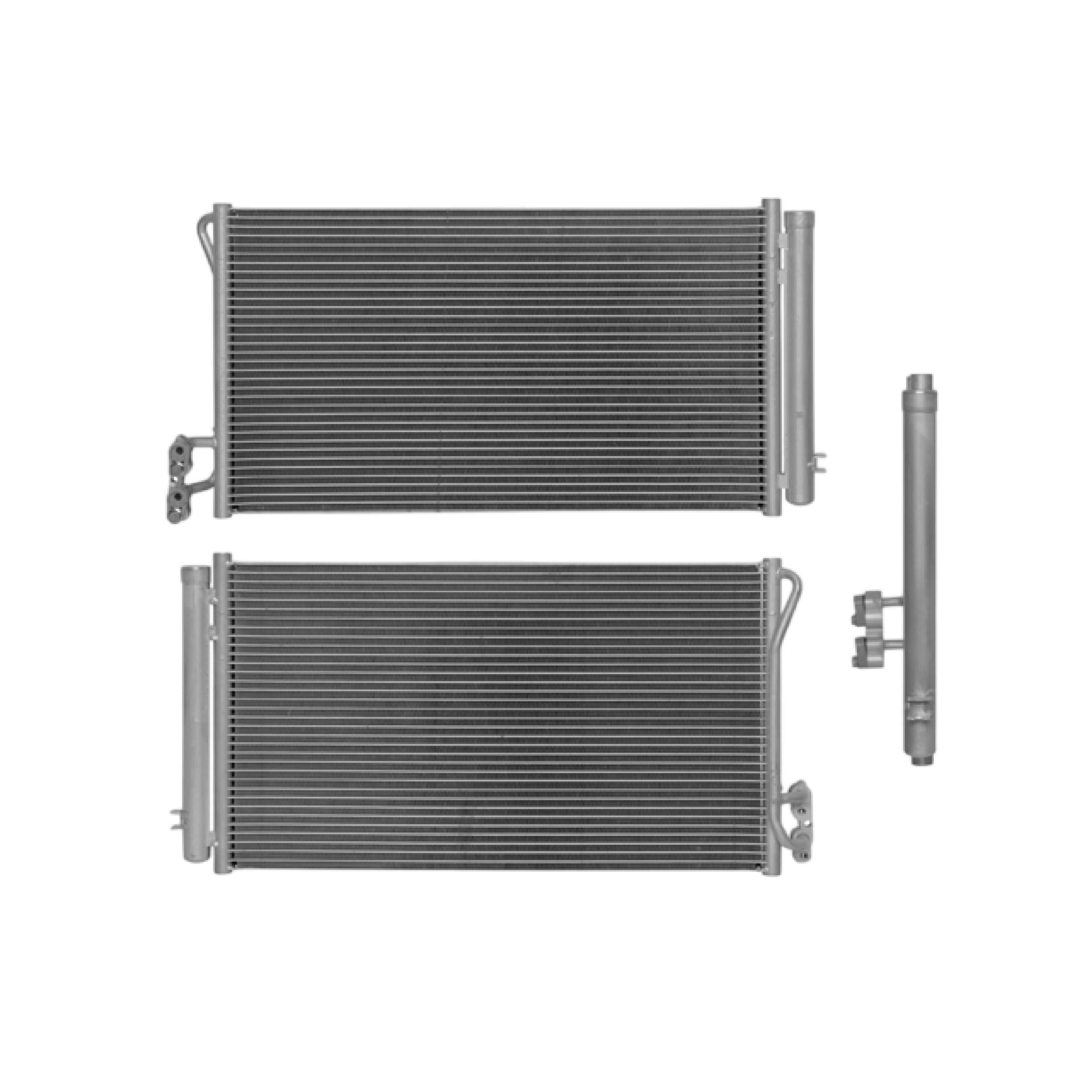 Condensador Con Desidratador Bmw Serie 3 3.0 2007-2013 / Bmw 135I 2008-2013 / Bmw 135Is 2008-2013 / Bmw 335D 2009-2011 / Bmw 335I 2007-2013 / Bmw 335Xi 2007-2008 / Bmw X1 2010-2015 / Bmw Z4 2009-2016