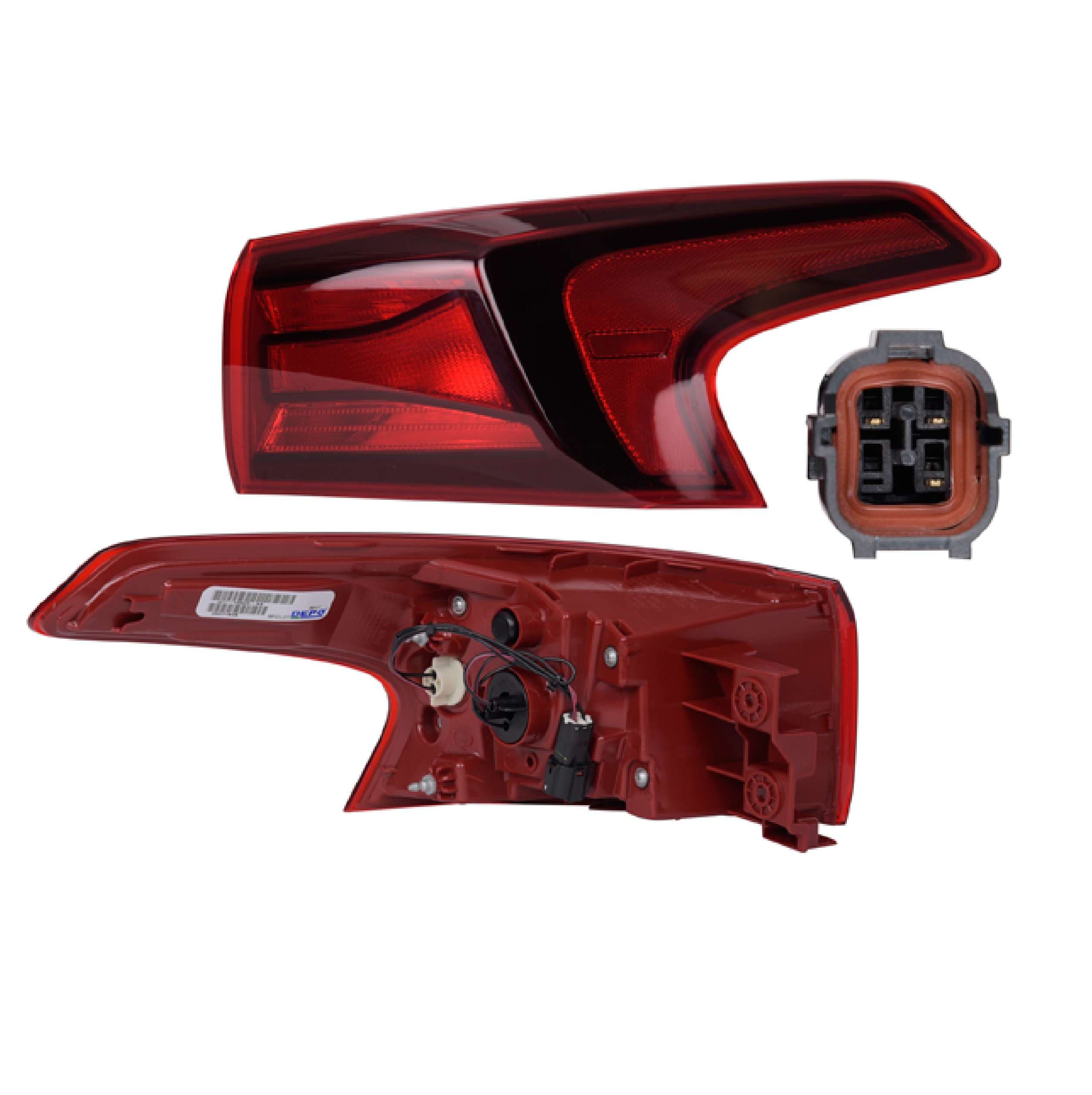 Calavera Exterior P/Hyundai Santa Fe 2019-2020 Depo Derecha