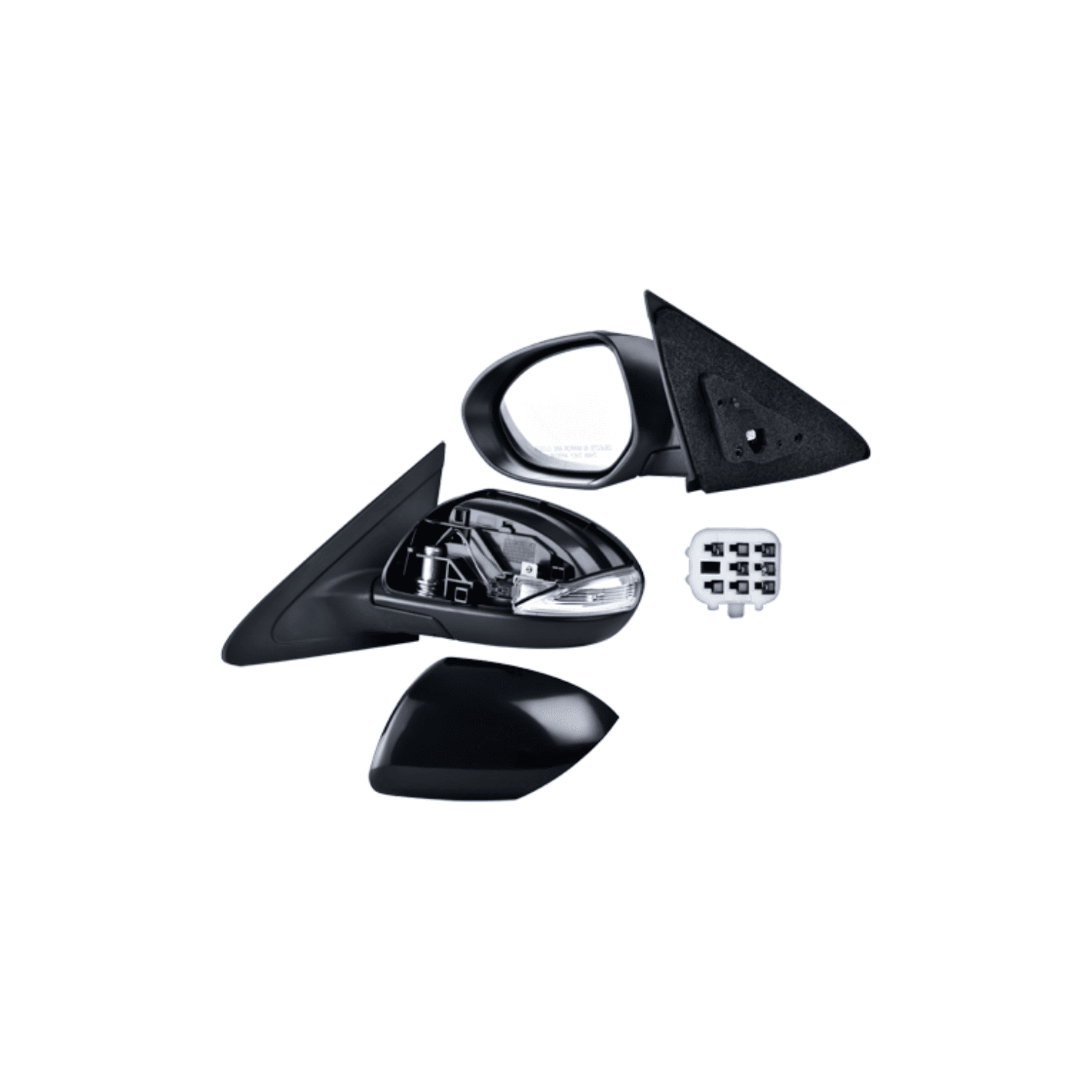 Espejo Izquierdo 5 Pines Mazda 3 S 2.3 Sedan / Mazda 3 Sport 2.3 Sedan / Mazda 3 S 2.5 Sedan / Mazda 3 Sport 2.5 Sedan / Mazda 3 S 2.3 H-Back / Mazda 3 Sport 2.3 -Back / Mazda 3 S 2.5 H-Back / Mazda 3 Sport 2.5 H-Back 2010-2013