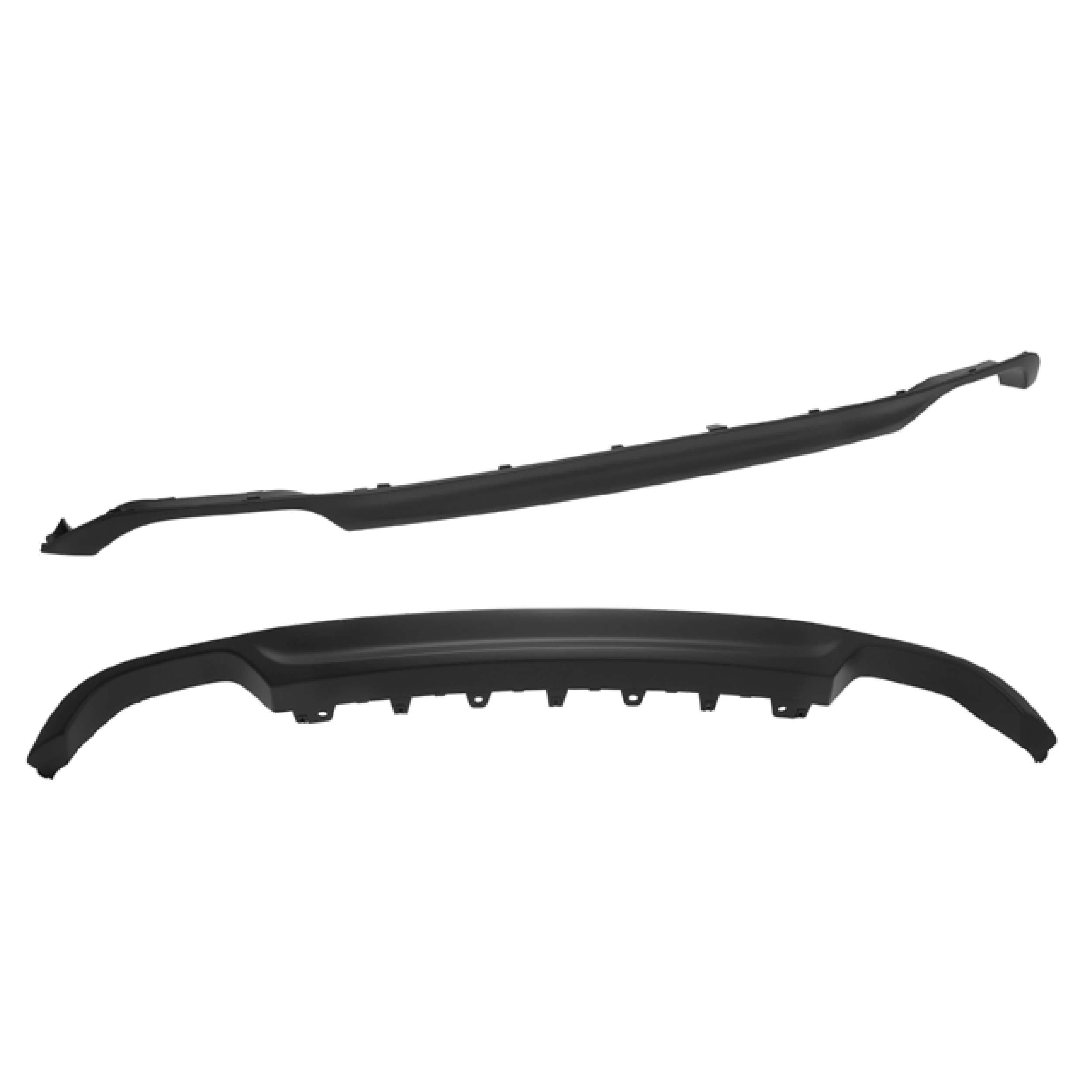 Lip De Facia Trasero Para 2 Escapes P/Hyundai Sonata Ex 2.0L 2015-2017 / P/Hyundai Sonata Ex 2.4L 2015-2018 / P/Hyundai Sonata Limited 2.0L 2015-2019 / P/Hyundai Sonata Limited 2.4L 2015-2020 / P/Hyundai Sonata Sport 2.0L 2015-2021 / P/Hyundai Sonata Spor