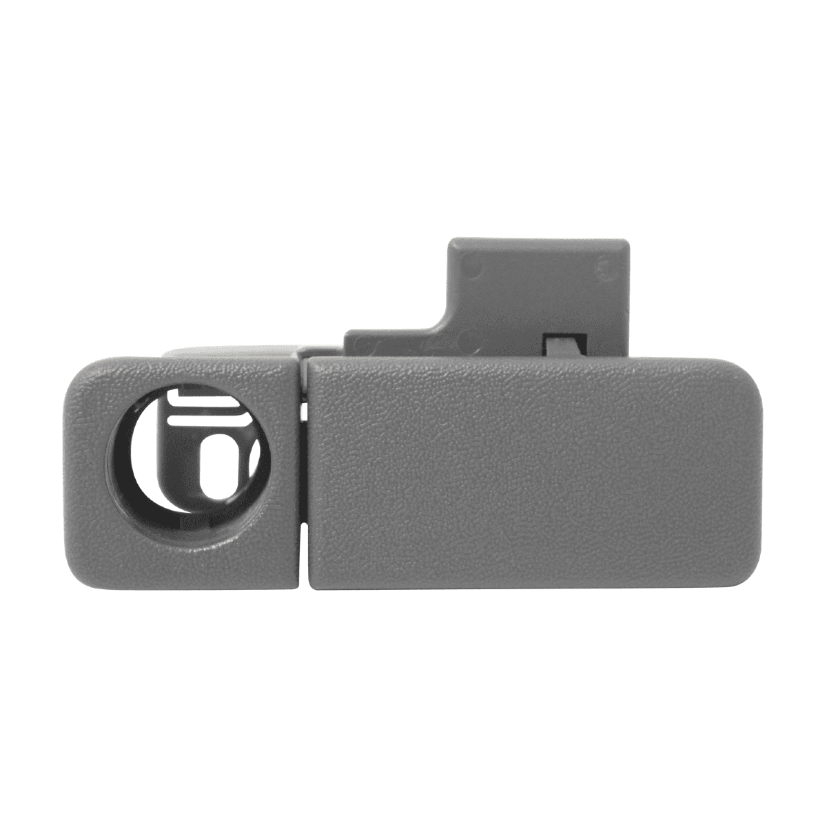 Manija Interior Nissan Pathfinder 1996-2004 Con Hoyo Para Llave Para Guantera Corrugada Gris Plastico