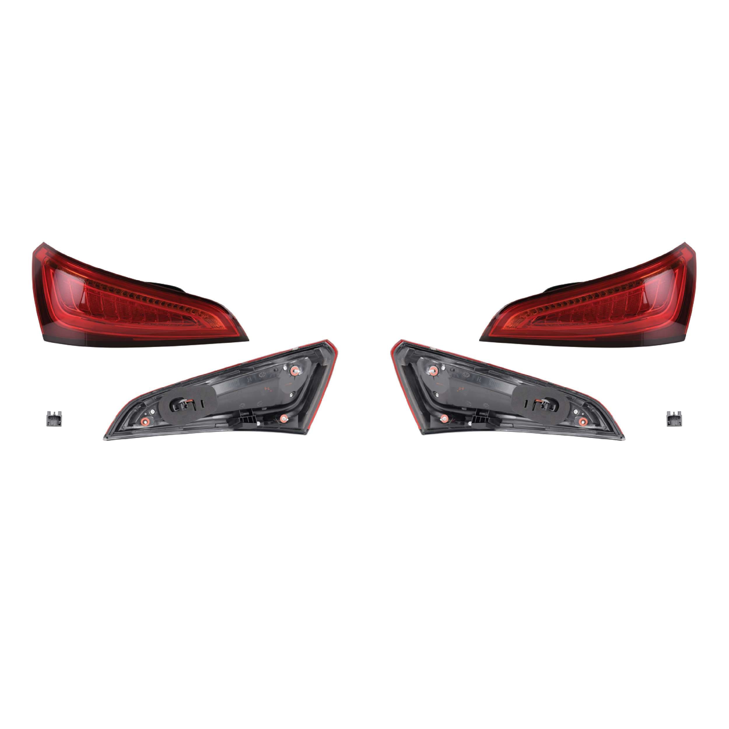 Par Calaveras Leds Audi Q5 2013-2016 Depo