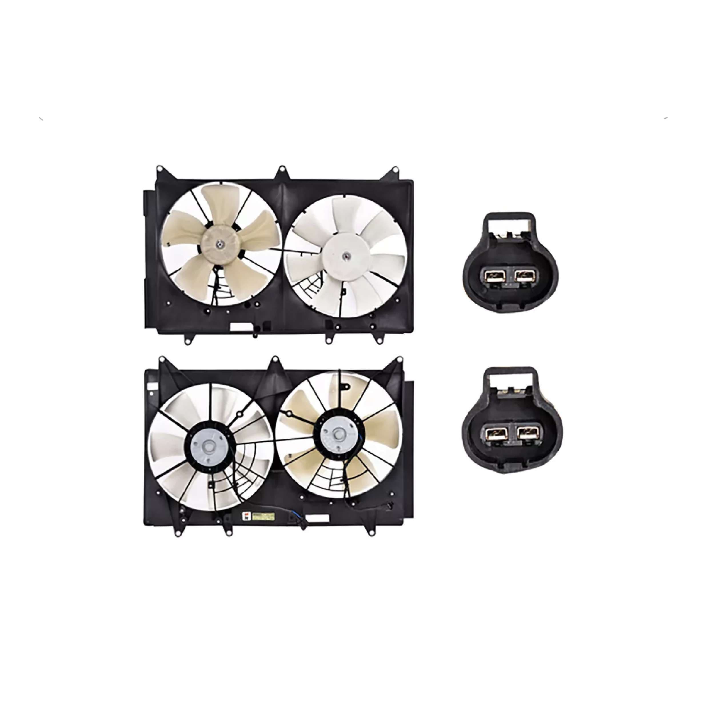Motoventilador 2:2 Terminales Mazda Cx-7 2.3L 2007-2012