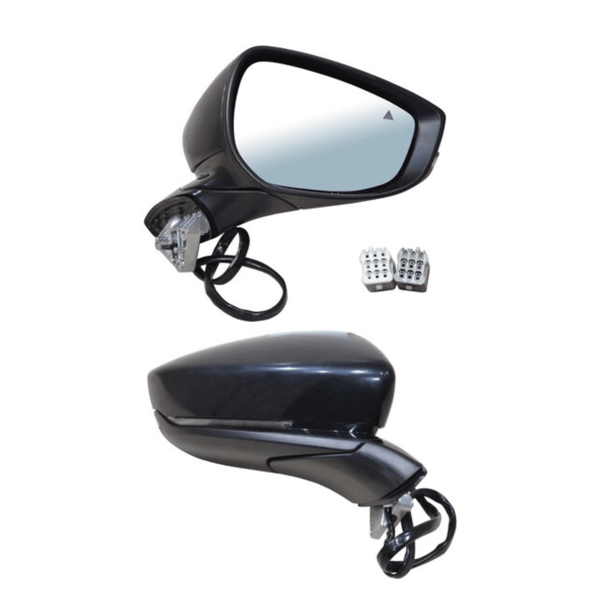 Espejo Mazda Cx30 2020-2026 Electrico Para Pintar Con Sensor Punto Ciego Con Direccional Con Desempañante Con Memoria 6 Pines Derecho