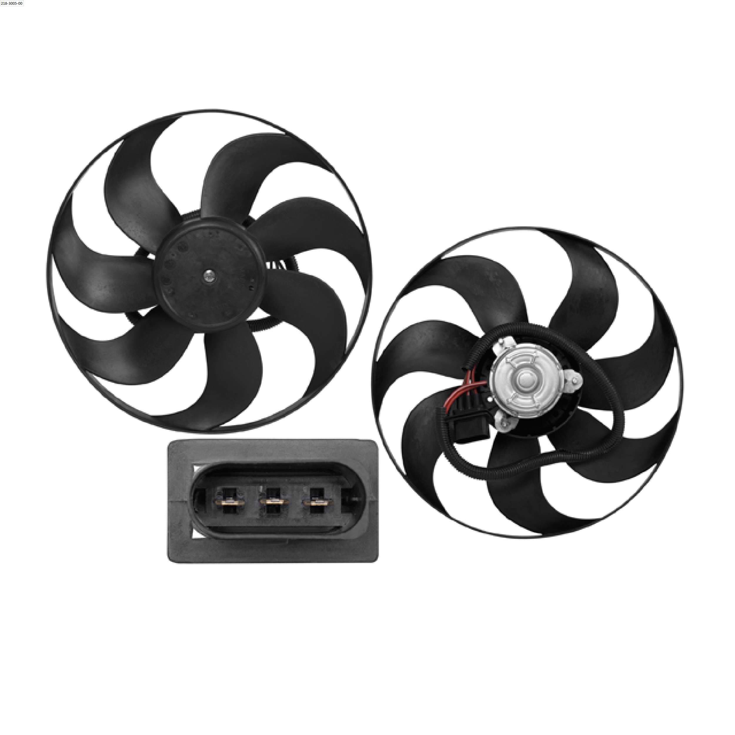 Motoventilador 3 Pines Audi Tt 2000-2006 / Volkswagen Golf 1997-2010 / Jetta 1.8L 1999-2007 / Jetta 1.9L 1999-2007 / Jetta 2.0L 1999-2007 / Jetta 2.8L 1999-2007