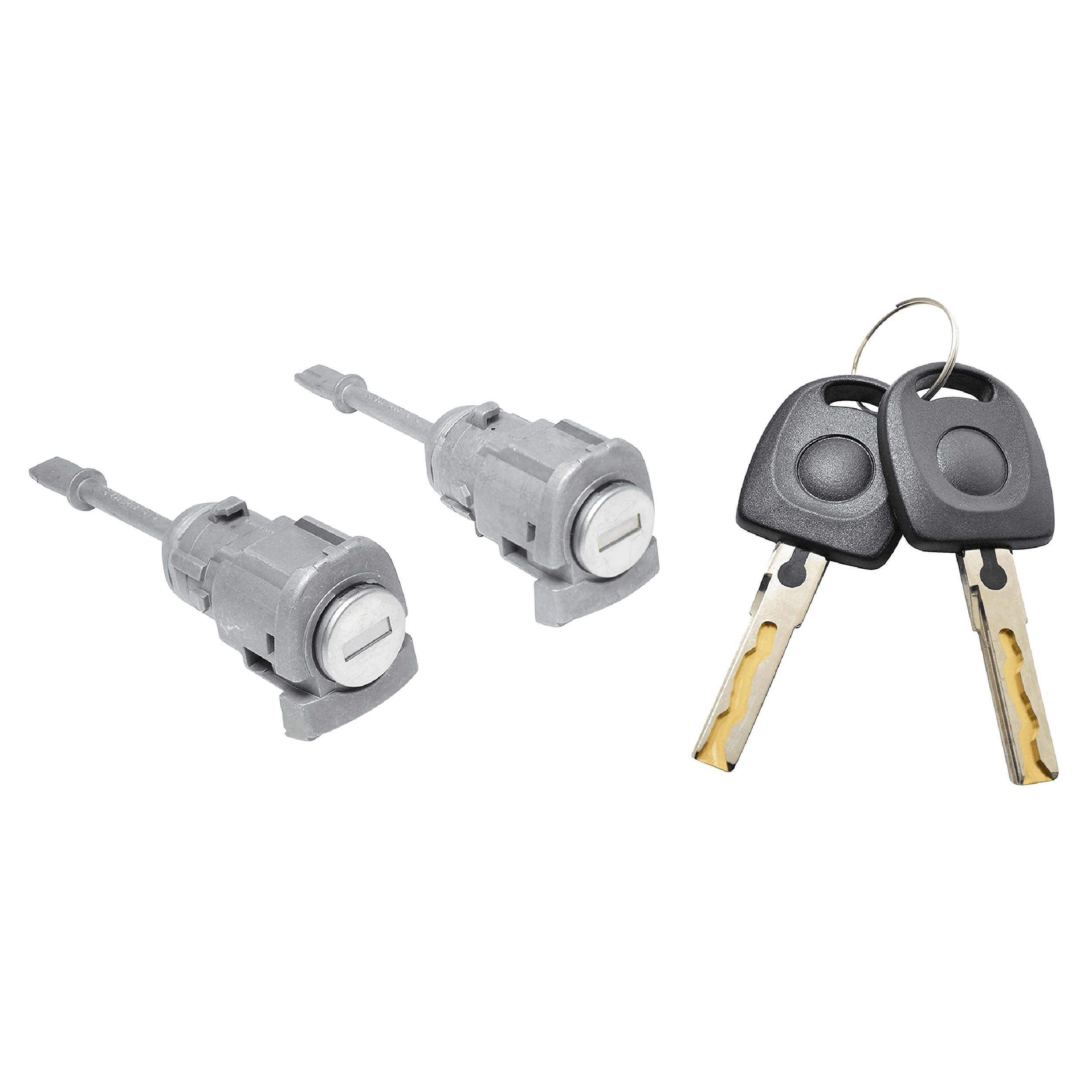 Cilindro Para Puerta Volkswagen Jetta Clasico 2008-2015 Metal Cromado Yau Young Derecha/Izquierda Yau Young