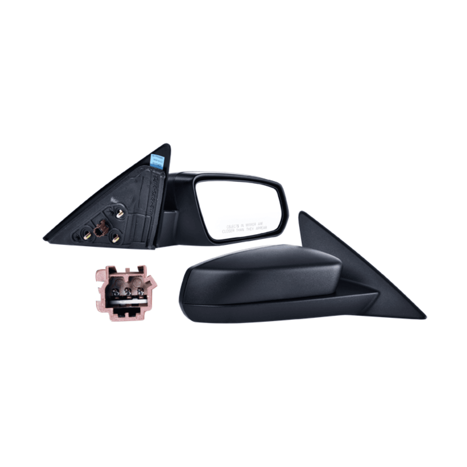 Espejo Izquierdo Negro 3 Pines Ford Mustang Boss / Ford Mustang Shelby / Ford Mustang St / Ford Mustang Base / Ford Mustang Gt 2010-2012