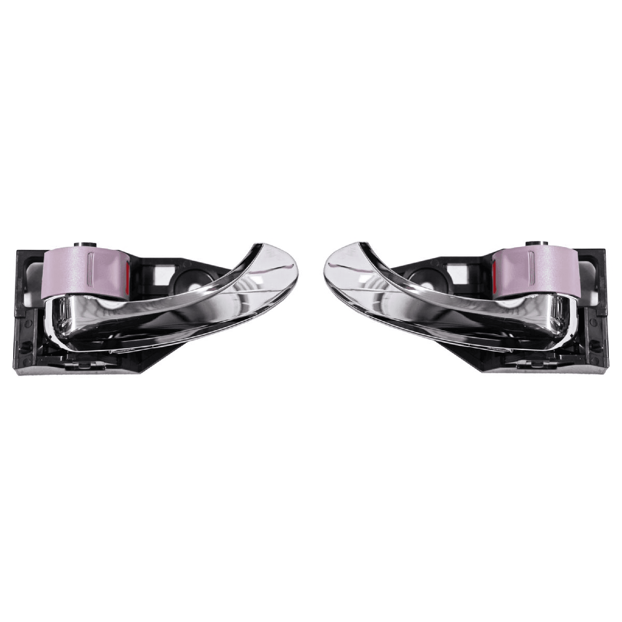 Par Manijas Interiores Toyota Camry 2007-2011 Seguro Beige/ Cromo Delantera/ Trasera Plastico