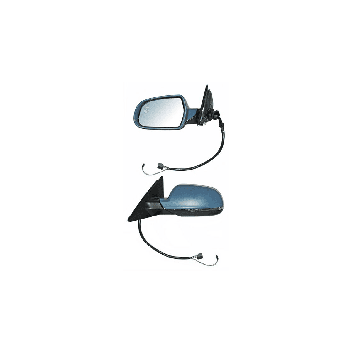 Espejo Audi A4 2010-2016 Electrico Para Pintar Con Desempañante Con Memoria Con Sensor Punto Ciego Con Direccional Izquierdo