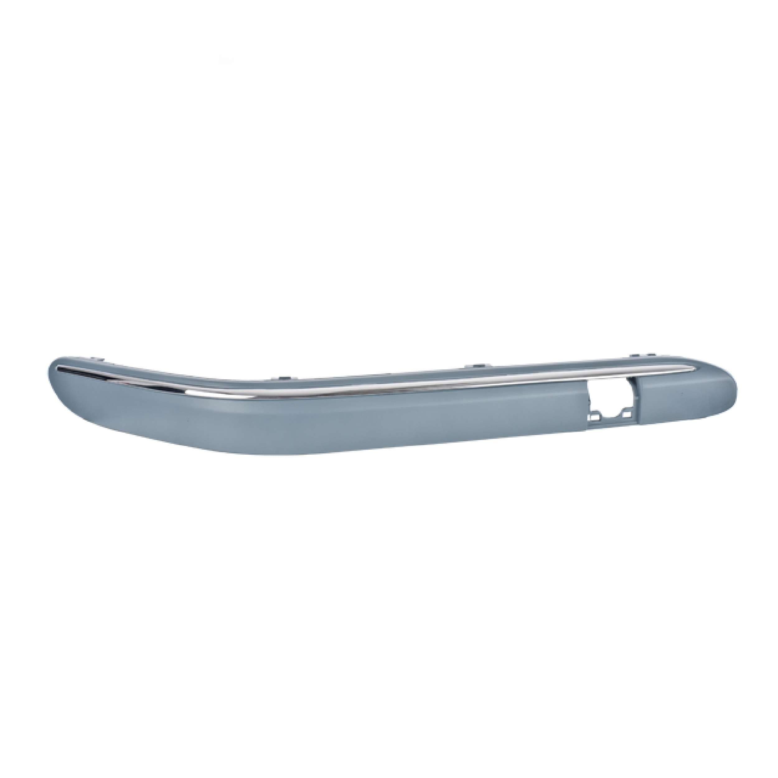 Moldura Defensa Delantera Derecha Cromada Mercedes Benz Clase C 2005-2007