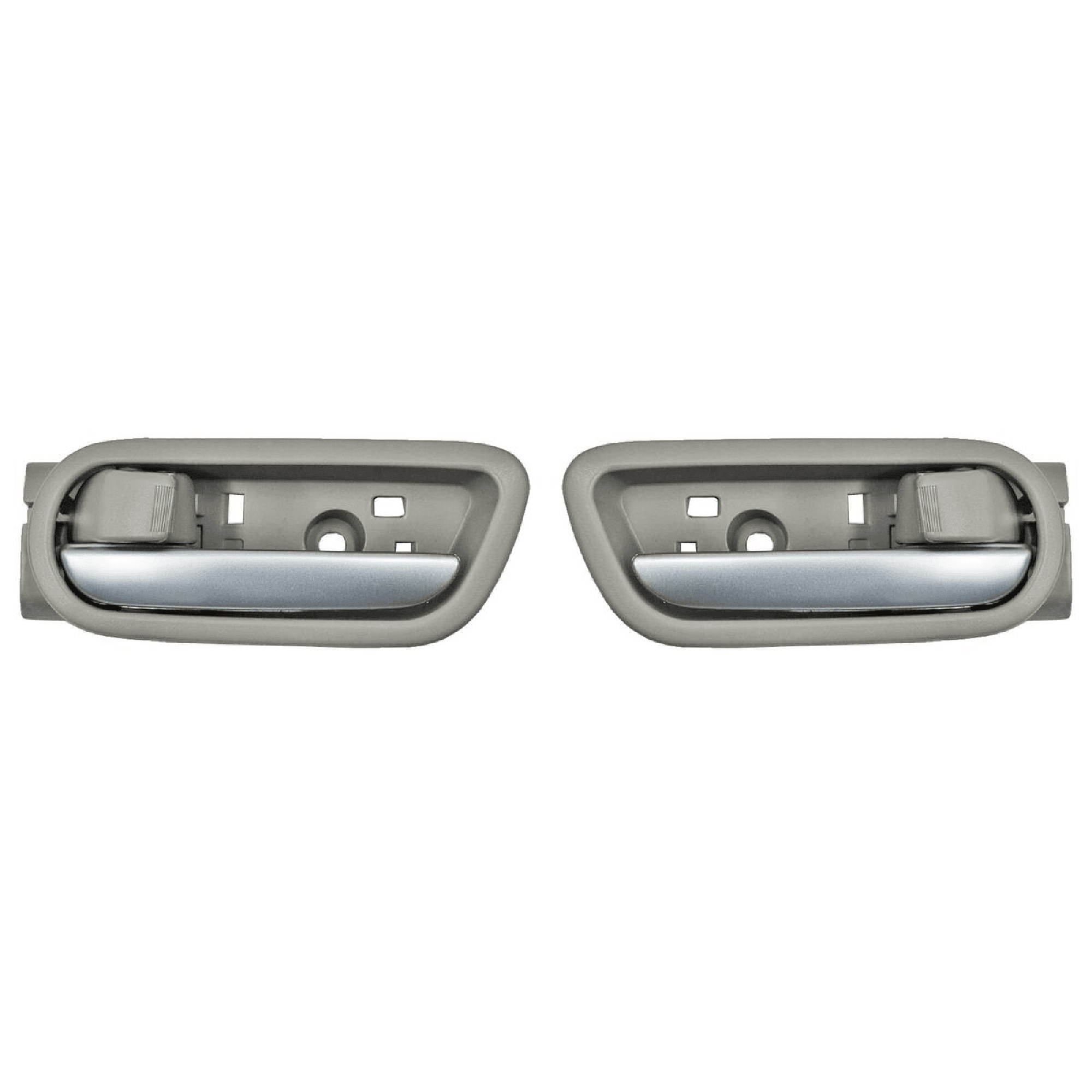 Par Manijas Interiores Mazda Cx9 2007-2015 Plastico Beige/ Plata Trasera