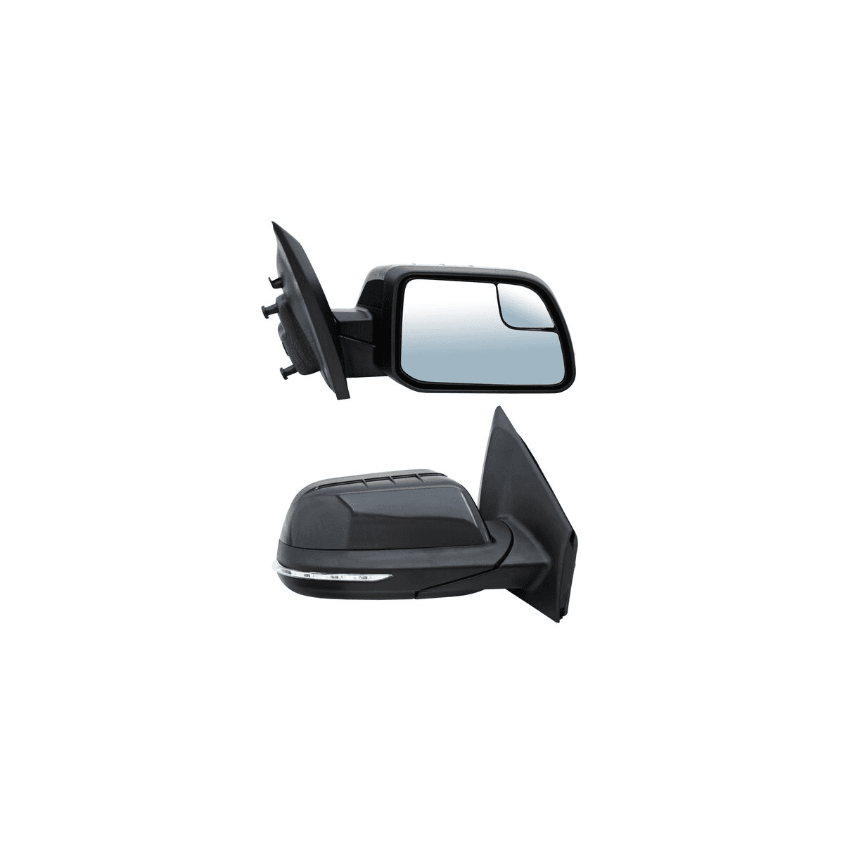 Espejo Ford Edge/ Mkx 2011-2014/ Sel/ Se/ Limited/ Sport Electrico Con Desempañante Con Direccional Con Memoria Con Luz Inferior Para Pintar con Punto Ciego Derecho