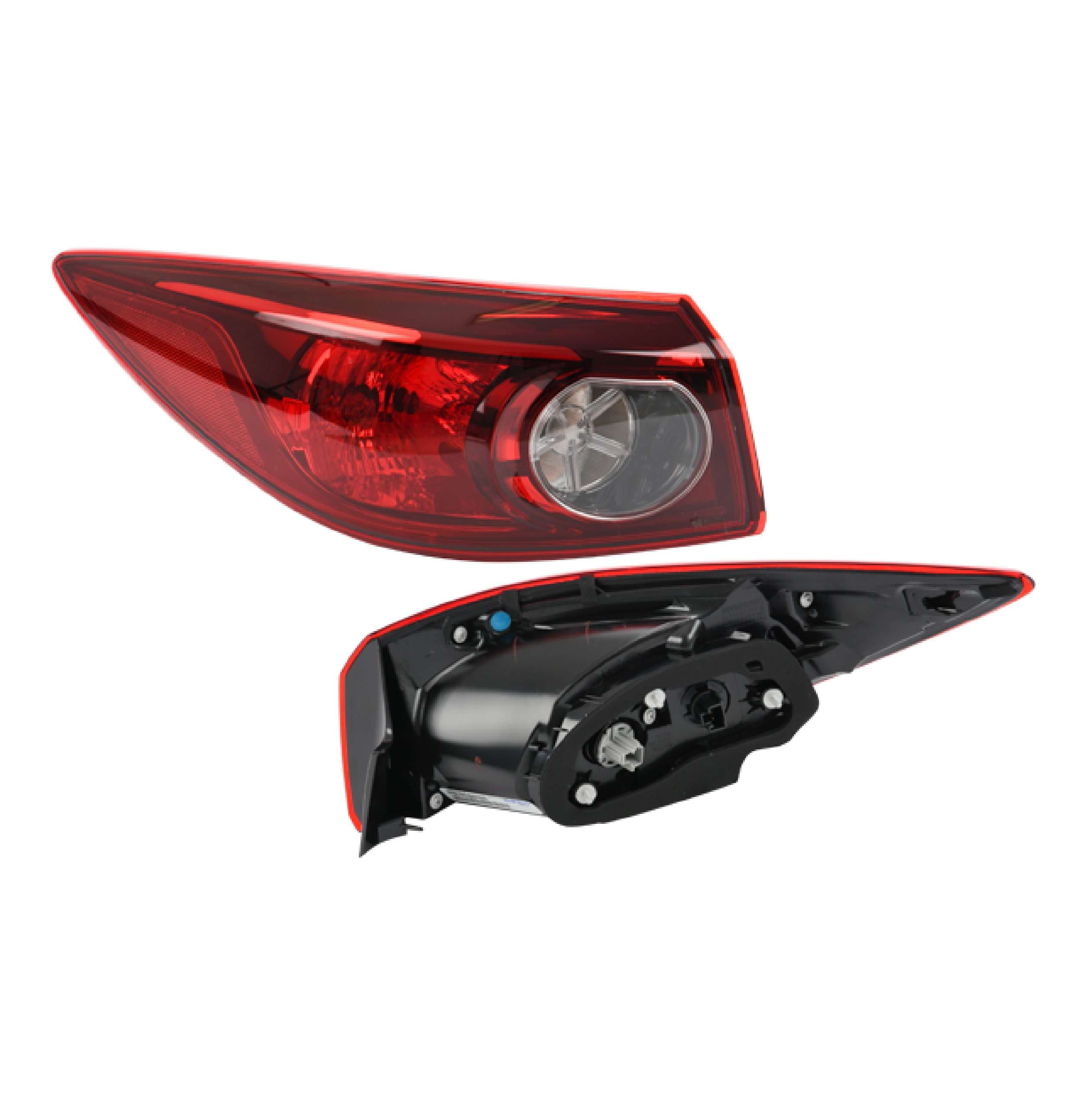 Calavera Exterior Mazda 3 Sedan 2014-2018 Depo Izquierda