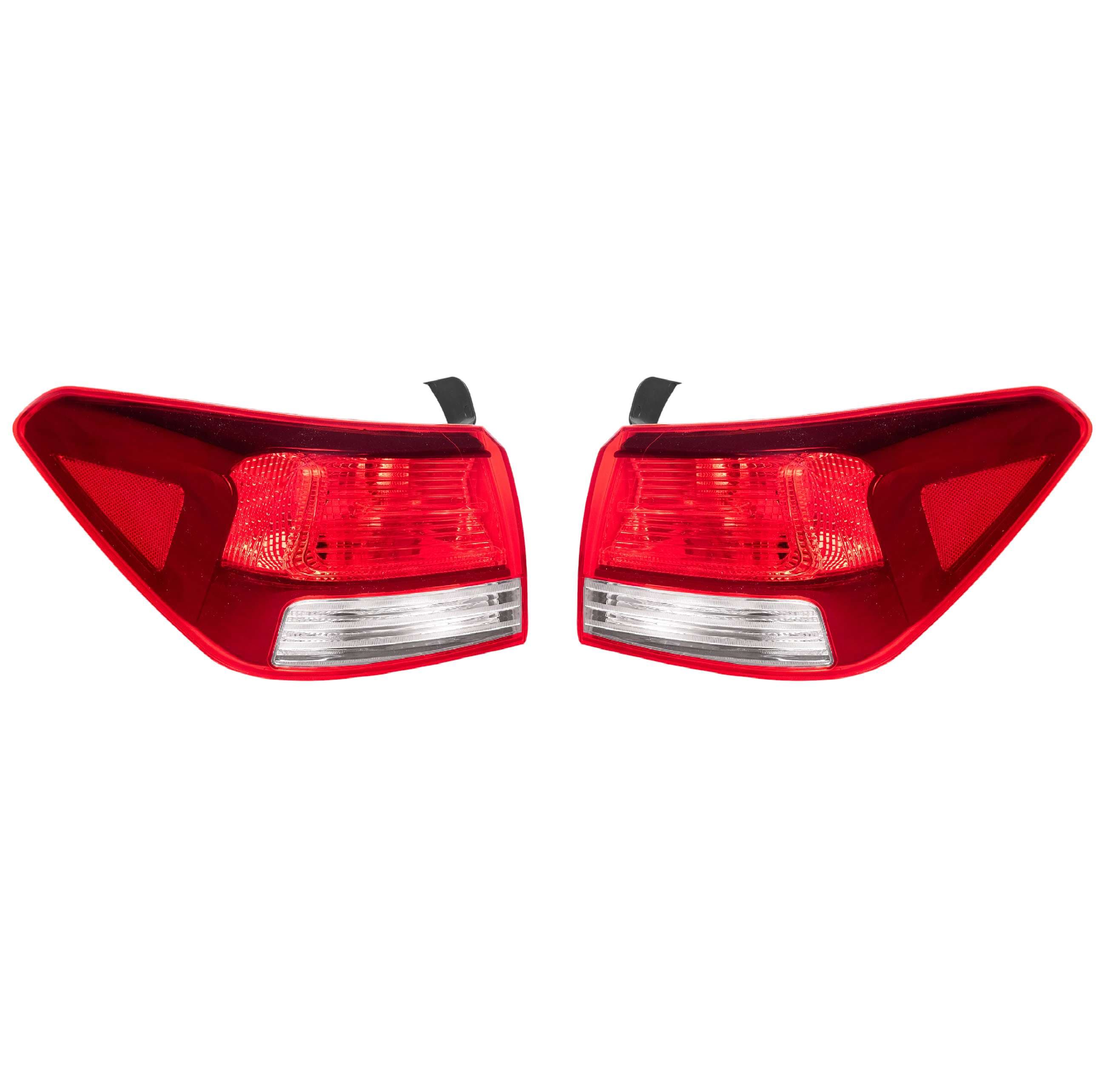 Par Calaveras Exteriores Kia Rio Sedan 2018-2023 Sin Arnés