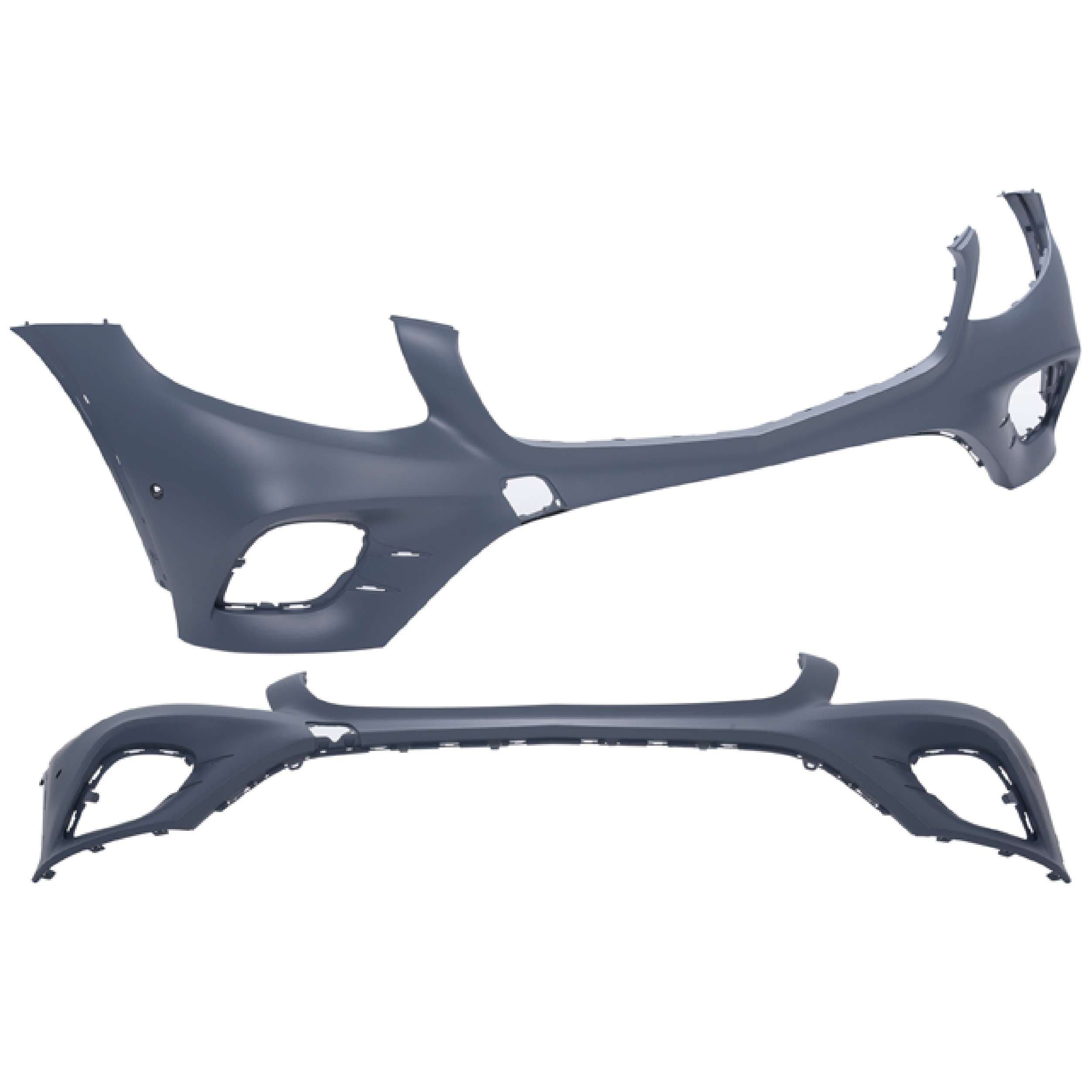 Facia Delantera Para Pintar Para Sensor Mercedes Benz Glc / Mercedes Benz Glc300 / Mercedes Benz Glc43 Amg 2016-2019