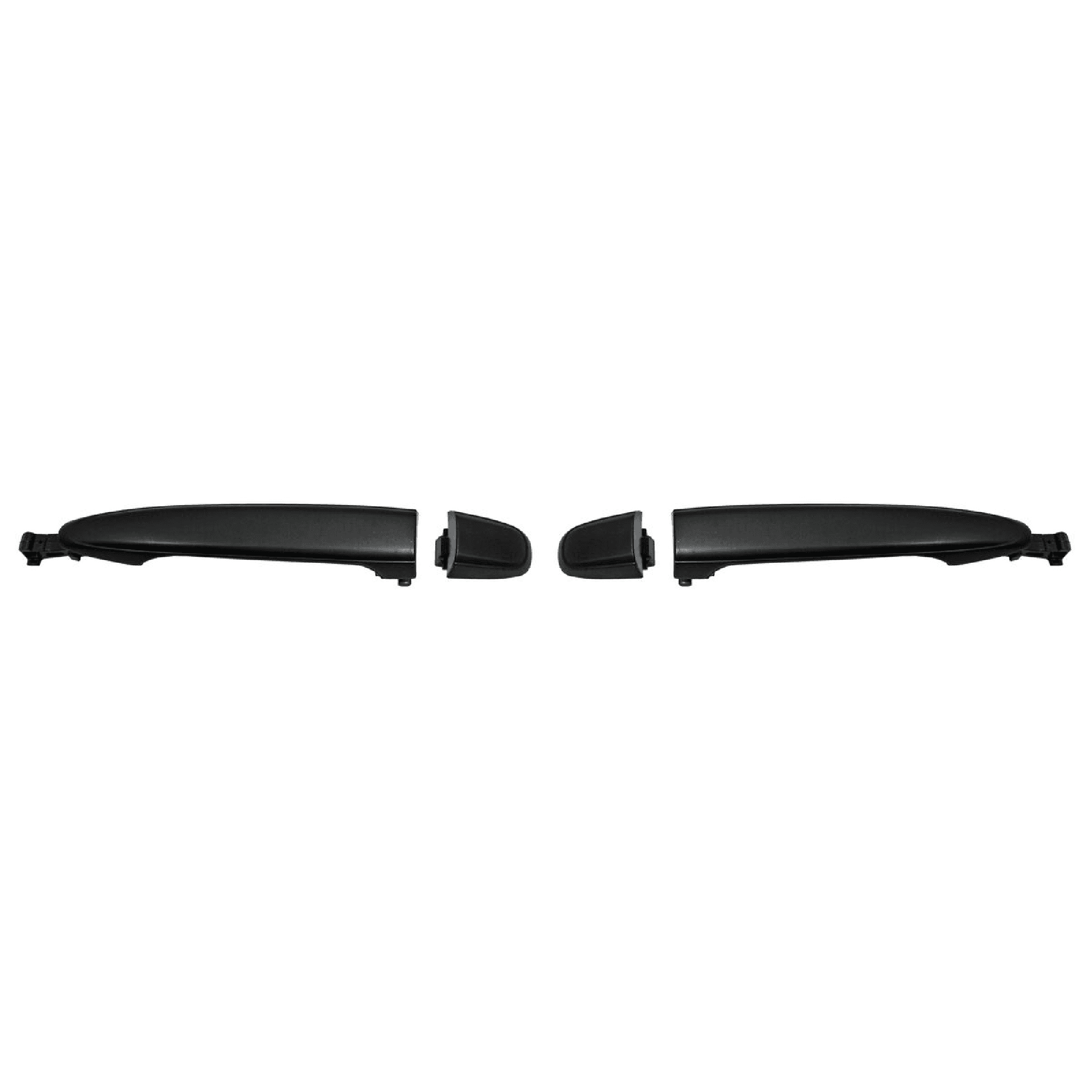Par Manijas Exteriores Toyota Camry 2007-2011/ Highlander 2008-2013 Lisa Trasera Plastico