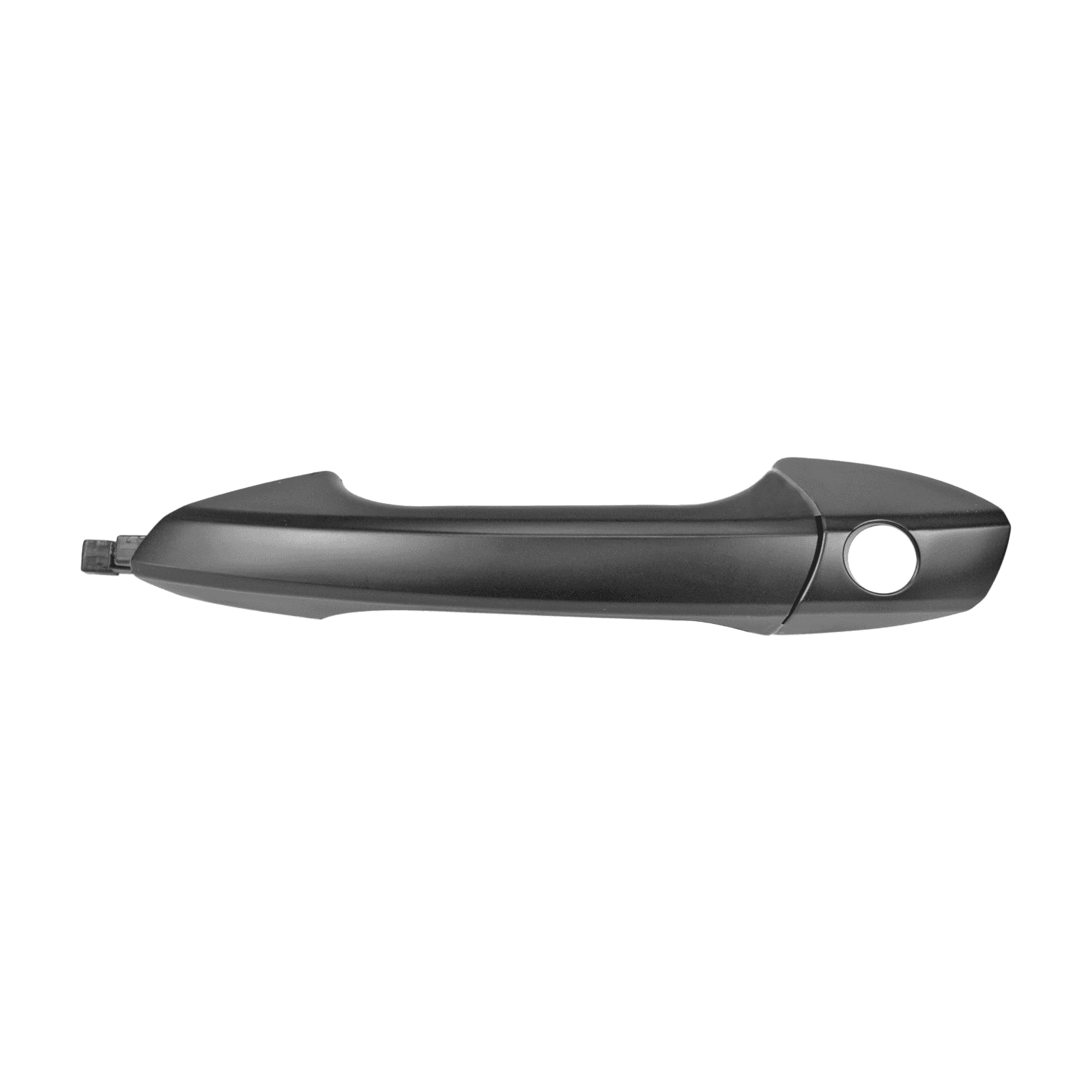 Manija Exterior Mercedes-Benz Clase-A 2012-2017 Con Hoyo Para Llave Sin Sensor Lisa Negra Plastico Izquierdo Delantera Hushan