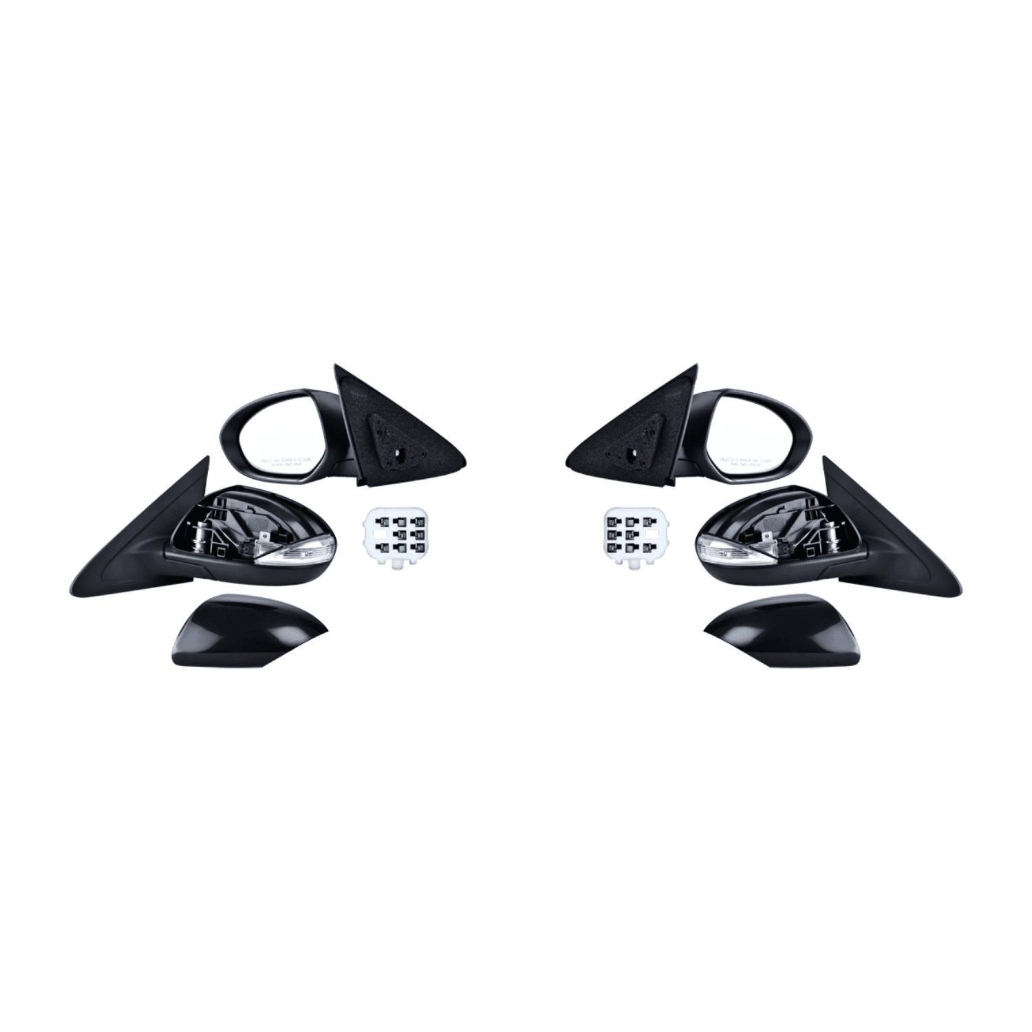 Par Espejos Para Pintar / 6 Pines Mazda 3 S 2.3L H-Back / S 2.3L Sedan / S 2.5L H-Back / S 2.5L Sedan / Sport 2.3L -Back / Sport 2.3L Sedan / Sport 2.5L H-Back / Sport 2.5L Sedan 2010-2013