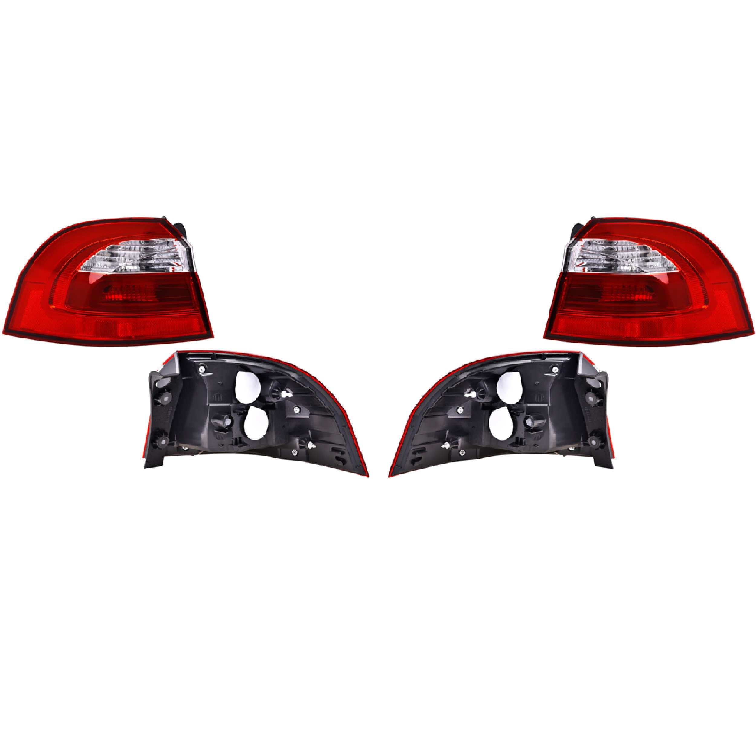 Par Calaveras Exteriores Para Kia Rio H-Back 2016-2017 Depo