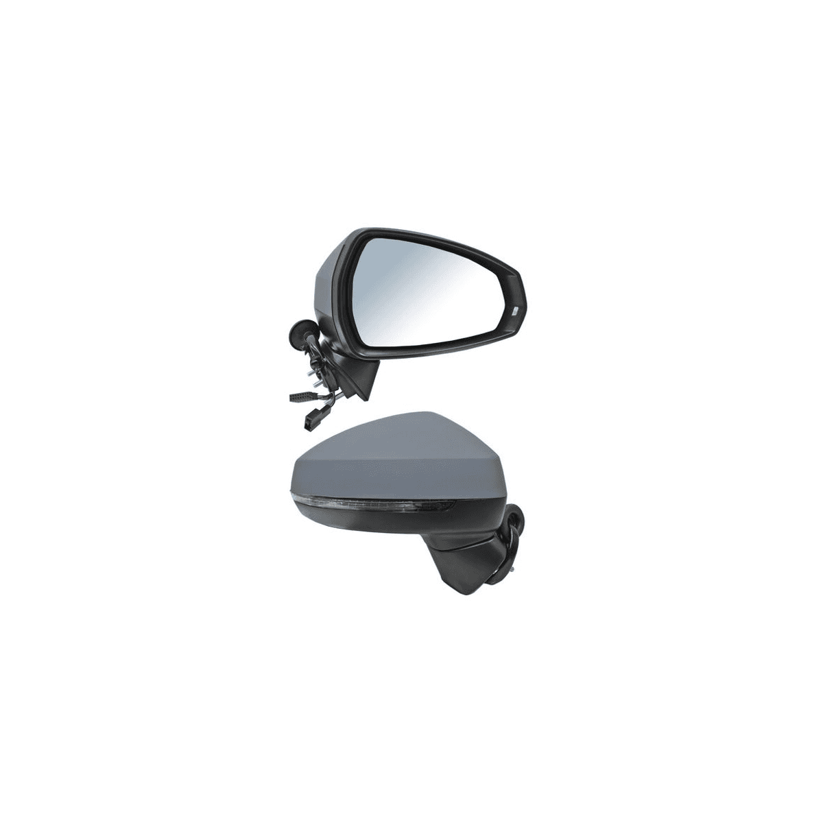 Espejo Audi A3 Tdi 2.0 Quattro/ S3 Quattro/ Tdi 2.0/ Tfsi 1.8 Quattro/ Tfsi 1.8/ Tdi 1.6/ Tfsi 1.4/ Tfsi 1.2 2013-2015 3/5 Puertas Con Desempañante Con Direccional Para Pintar Derecho