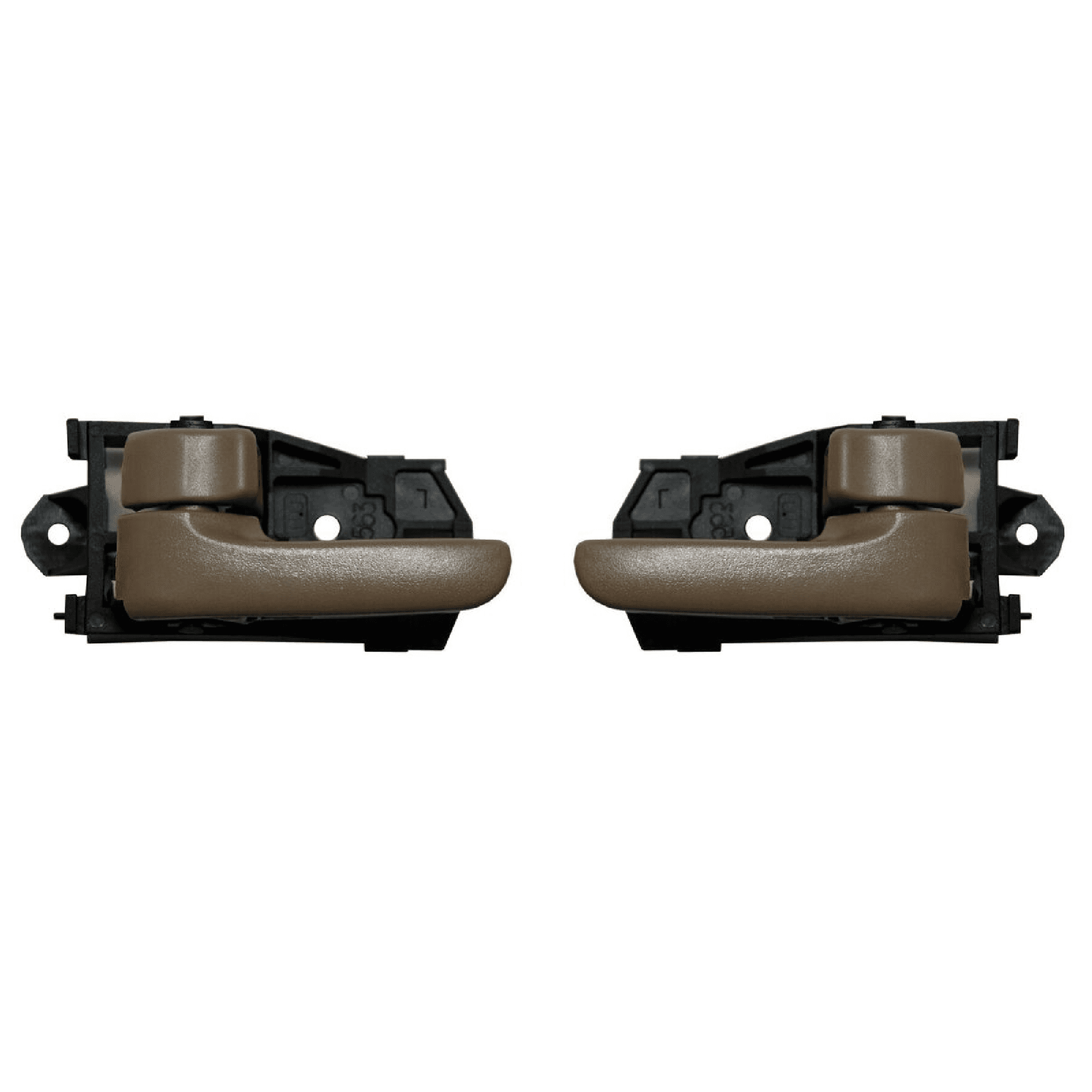 Par Manijas Interiores Toyota Camry 1997-2001/ Sienna 1998-2003 Beige Delantera/ Trasera Plastico
