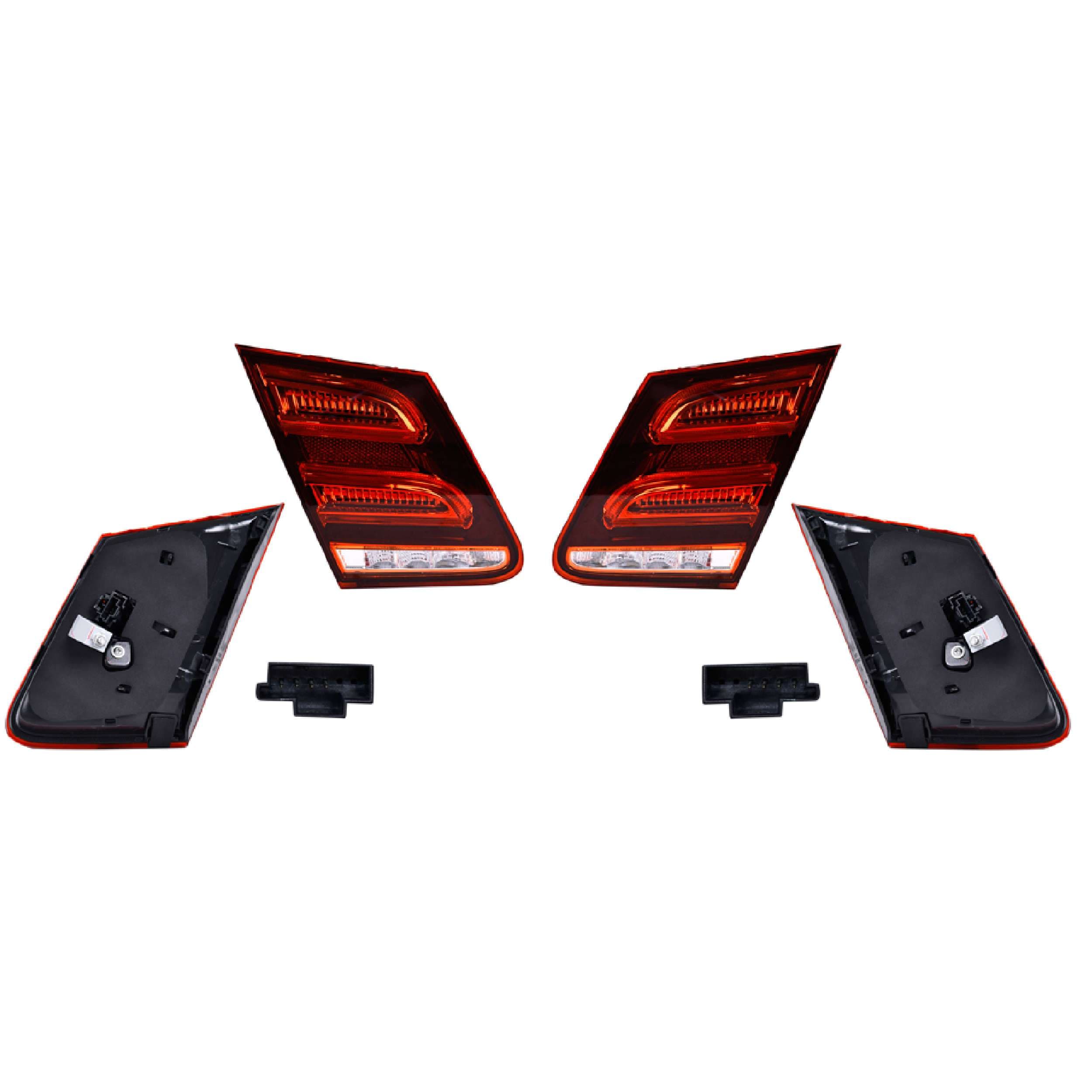 Par Calaveras Interiores Leds Mercedes Benz Clase E 2014-2016 Depo