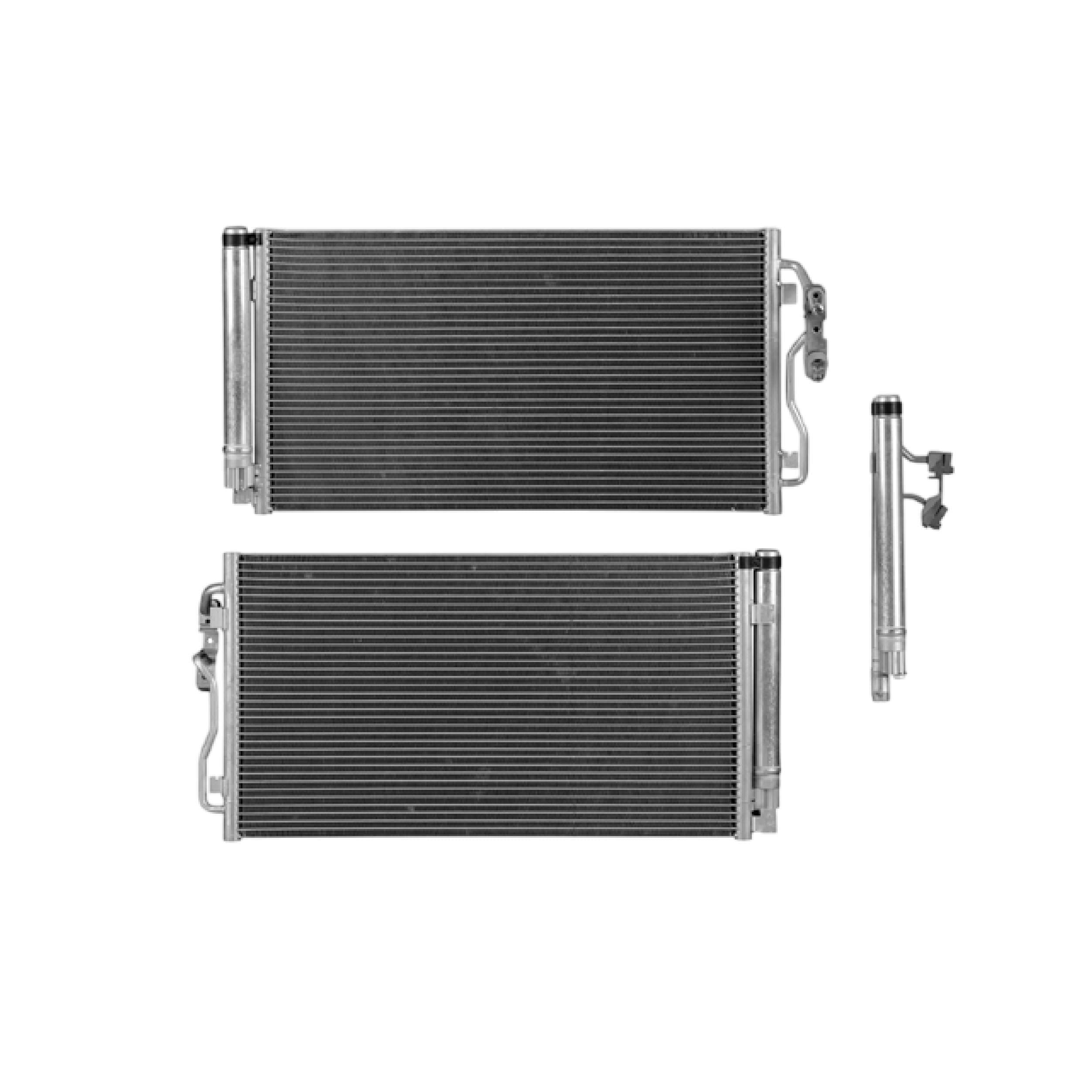 Condensador Con Desidratador Bmw Serie 3 2.0 2012-2018 / Bmw 320I 2012-2018 / Bmw 325I 2013 / Bmw 328I 2013-2016 / Bmw 335I 2011-2013 / Bmw 428I 2014-2016 / Bmw I3 2014-2020 / Bmw I8 2014-2020 / Bmw 228I 2014-2016