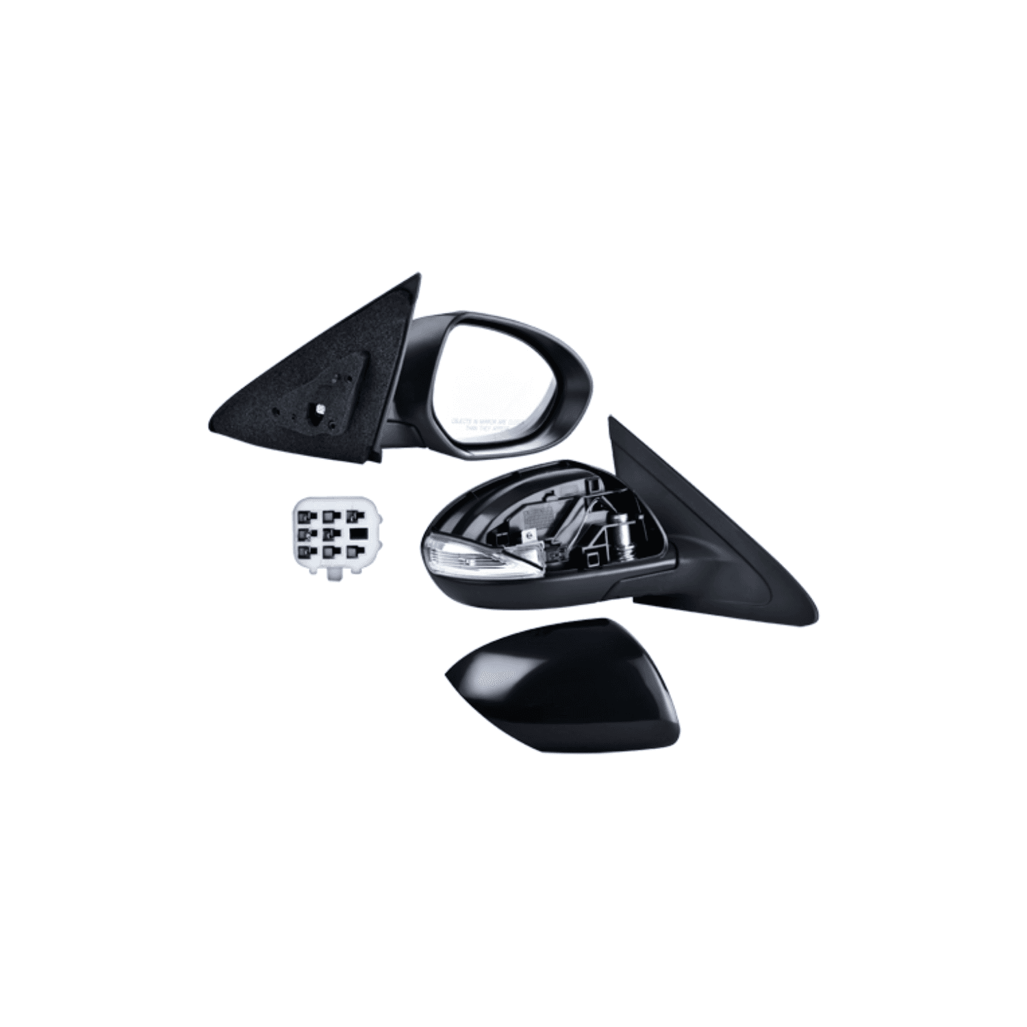 Espejo Derecho 5 Pines Mazda 3 S 2.3 Sedan / Mazda 3 Sport 2.3 Sedan / Mazda 3 S 2.5 Sedan / Mazda 3 Sport 2.5 Sedan / Mazda 3 S 2.3 H-Back / Mazda 3 Sport 2.3 -Back / Mazda 3 S 2.5 H-Back / Mazda 3 Sport 2.5 H-Back 2010-2013