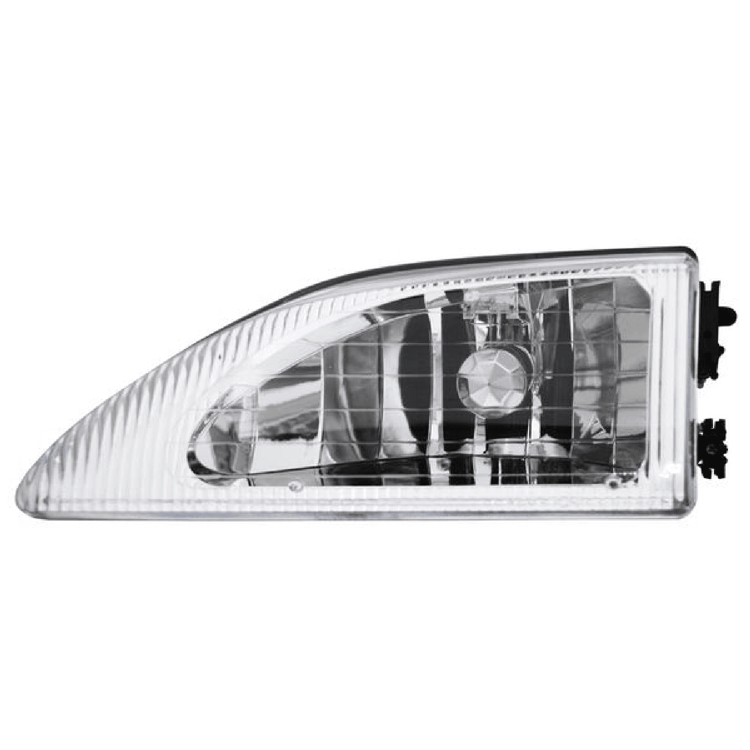 Faro Ford Mustang Cobra 1994-1998 Transparente Con Ajustes Izquierdo