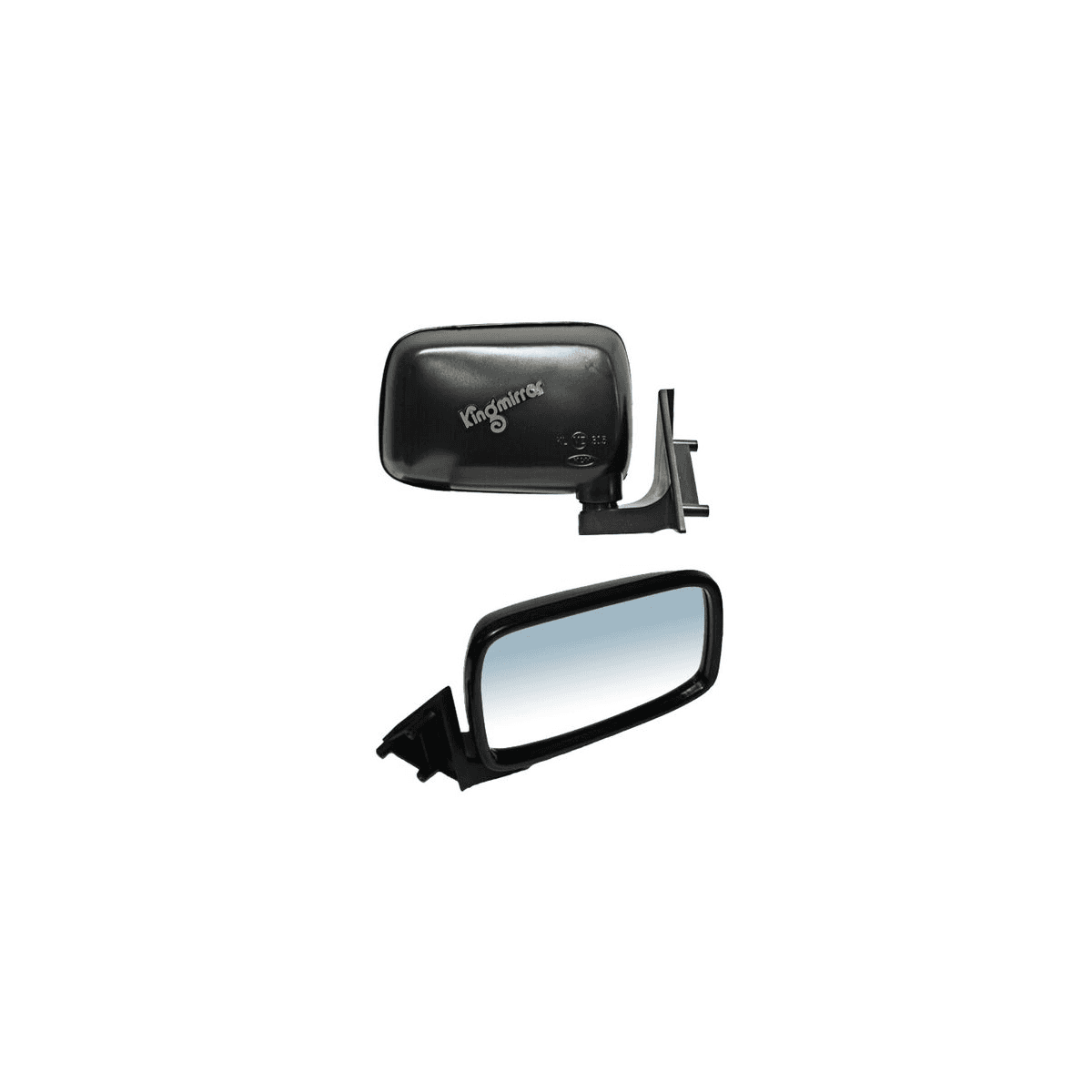 Espejo Mazda Pickup Base/ Se-5/ Le-5/ Lx 1986-1993 Sin Control Negro Derecho