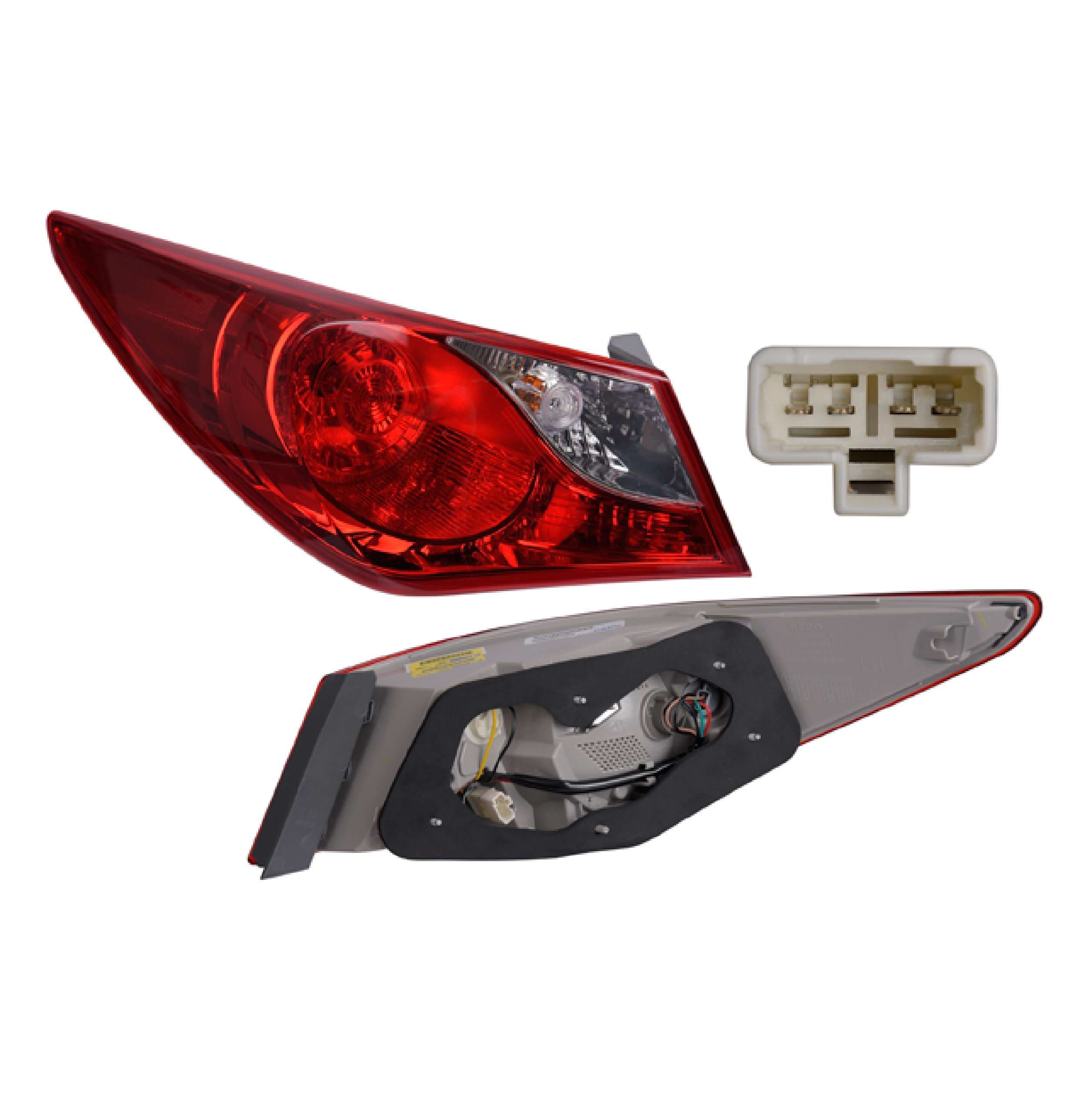 Calavera Exterior P/Hyundai Sonata 2011-2014 Depo Izquierda